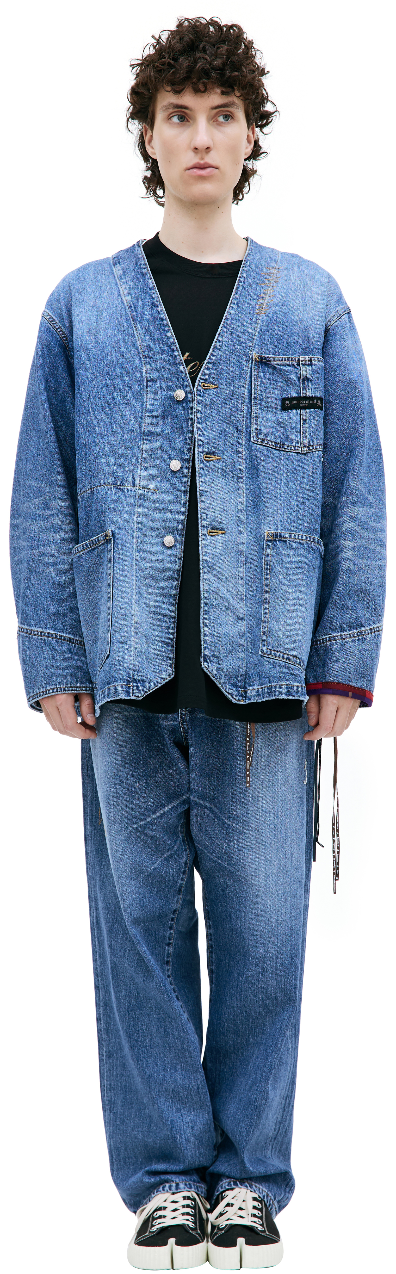 Mastermind WORLD Blue denim jacket