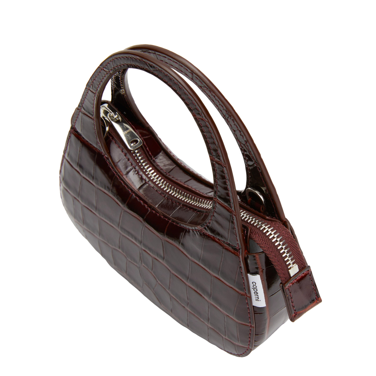 Coperni Croco Micro Baguette Bag Swipe