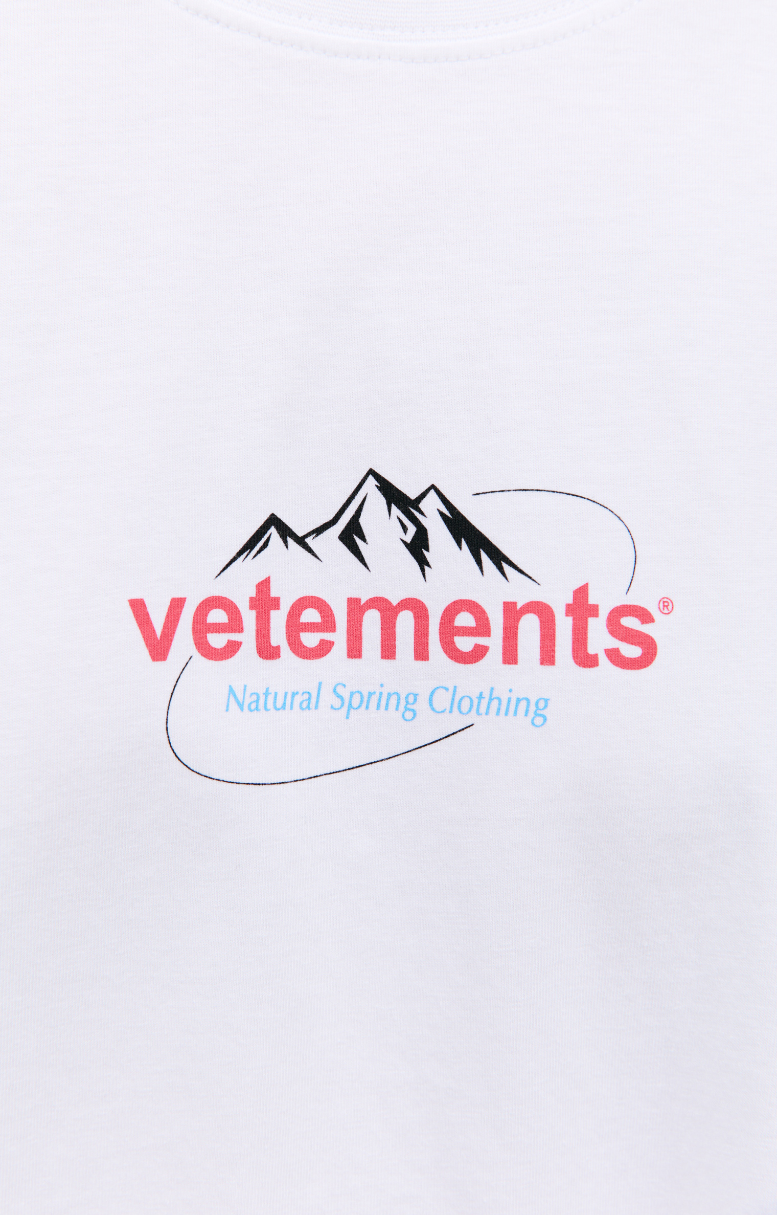 VETEMENTS Spring Water printed t-shirt