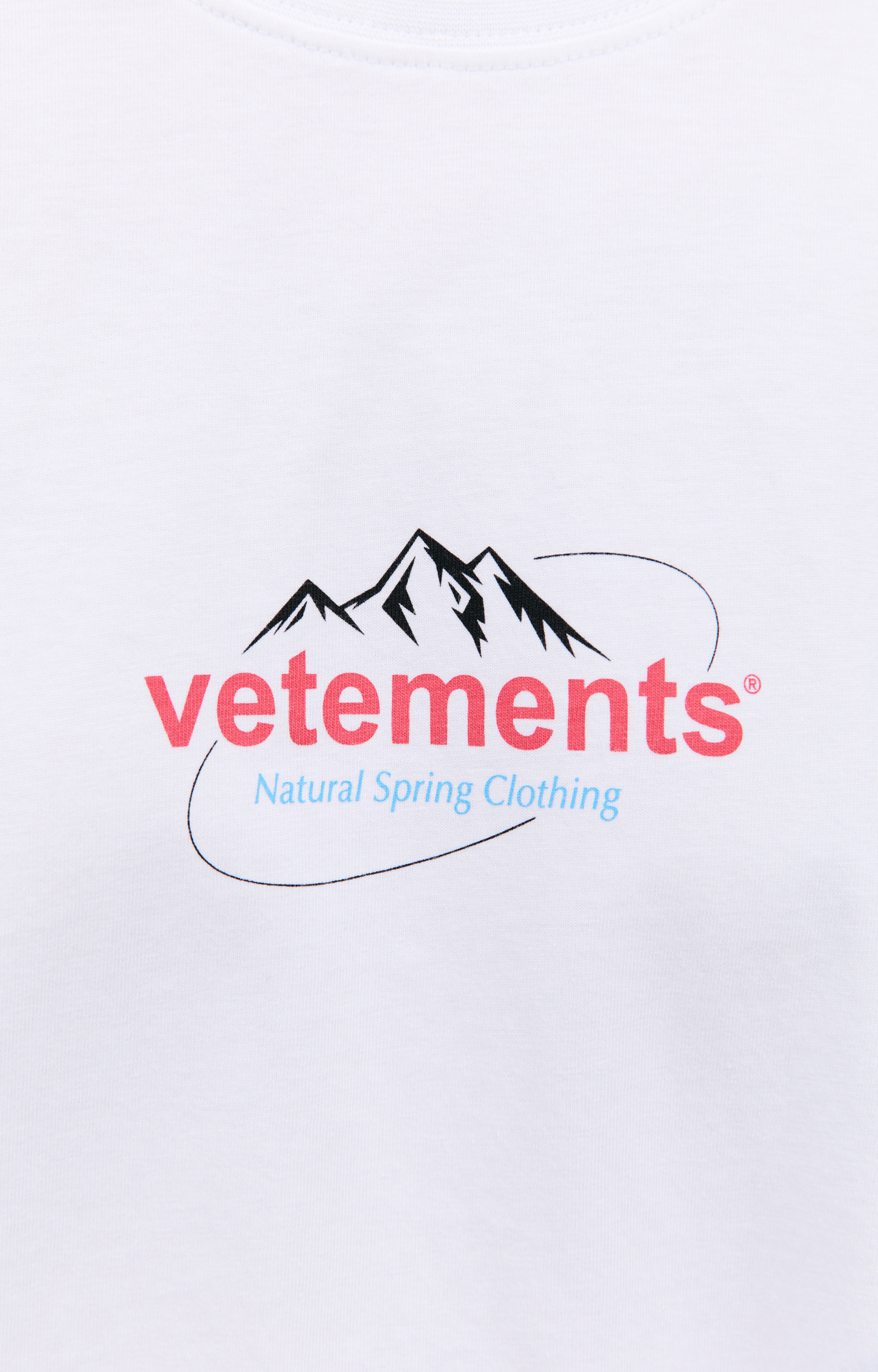 VETEMENTS Spring Water printed t-shirt