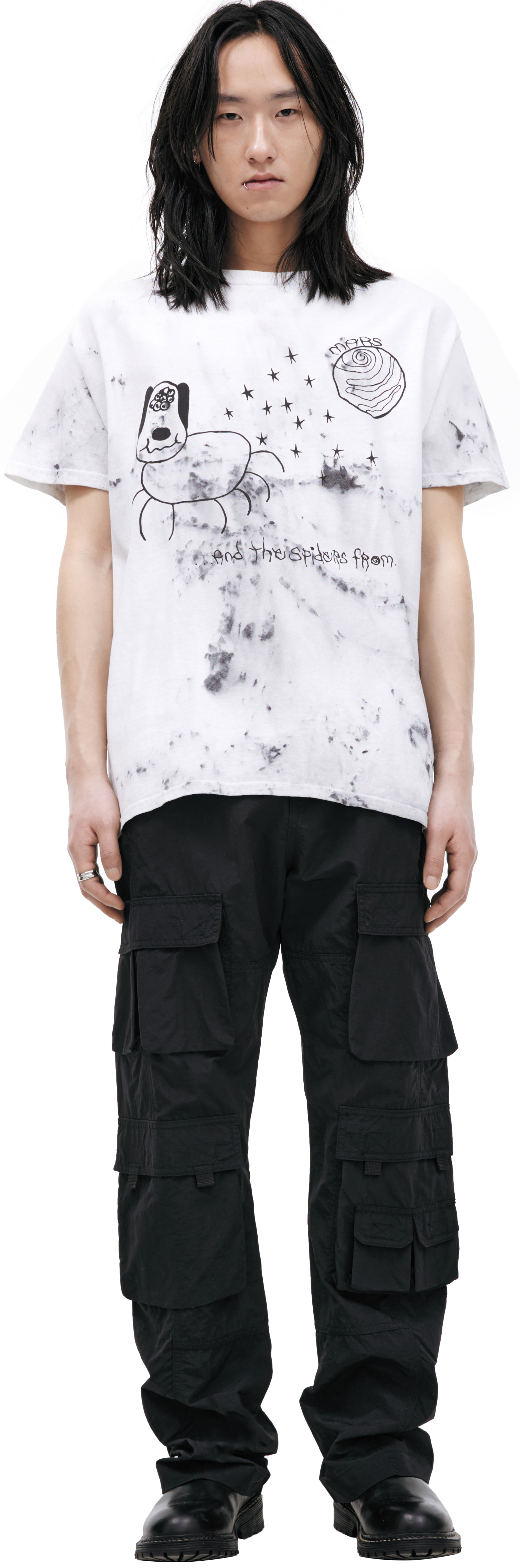 WESTFALL White print T-shirt