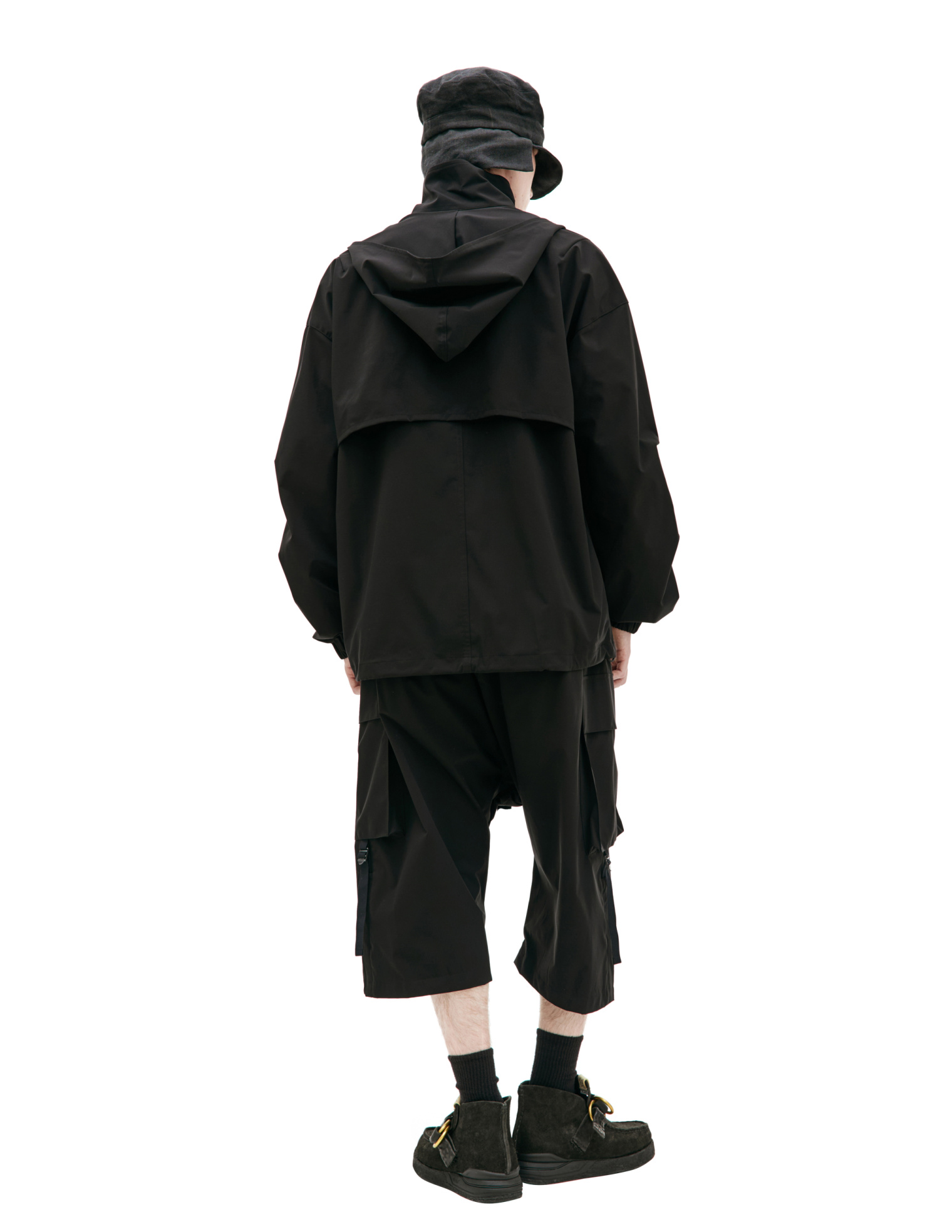 The Viridi-Anne Water-repellent hooded jacket