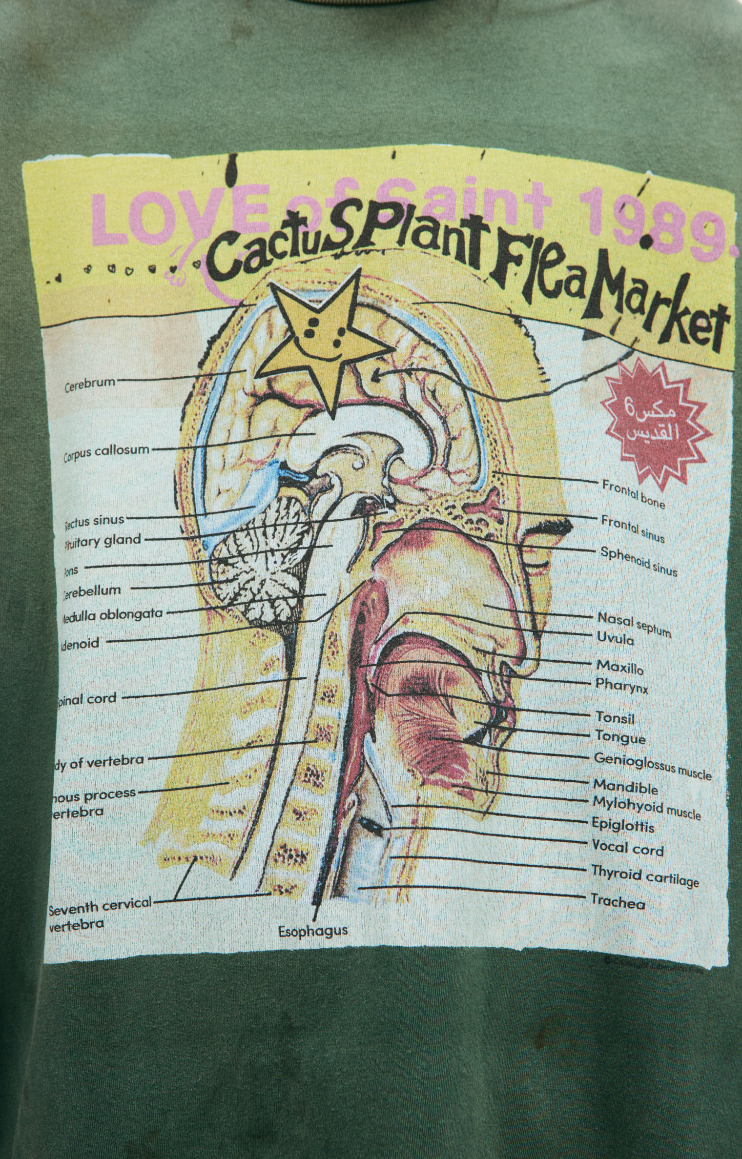 Saint Mxxxxxx x CACTUS PLANT FLEA MARKET T-shirt