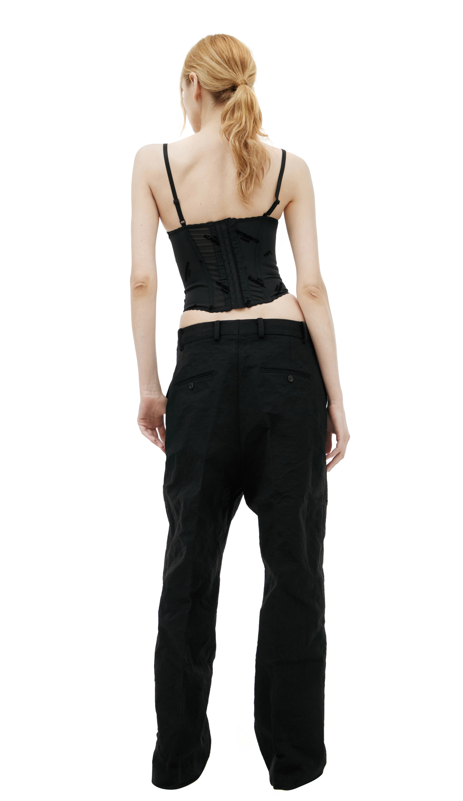 VETEMENTS Black corset