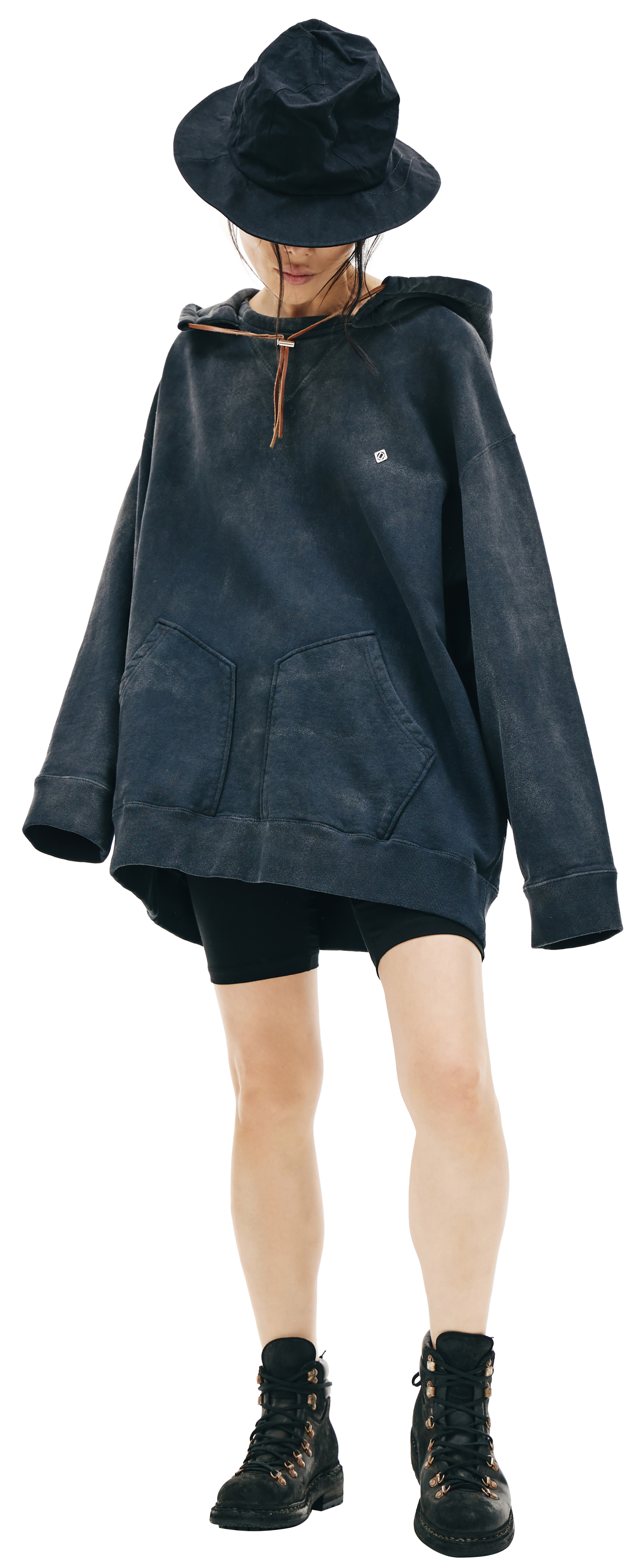 Children of the discordance Dyed hoodie with pockets