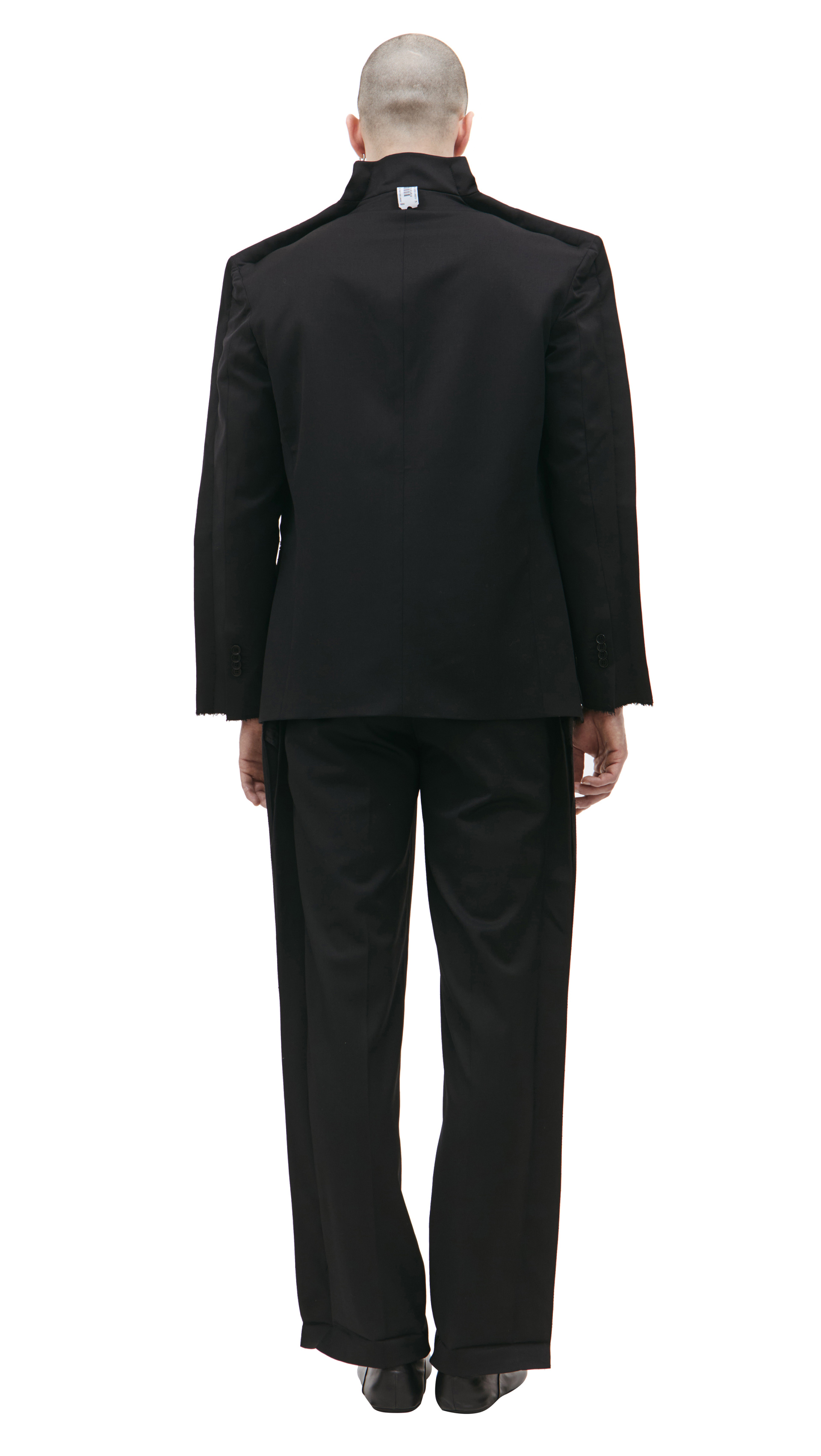 PROTOTYPES Black oversized jacket