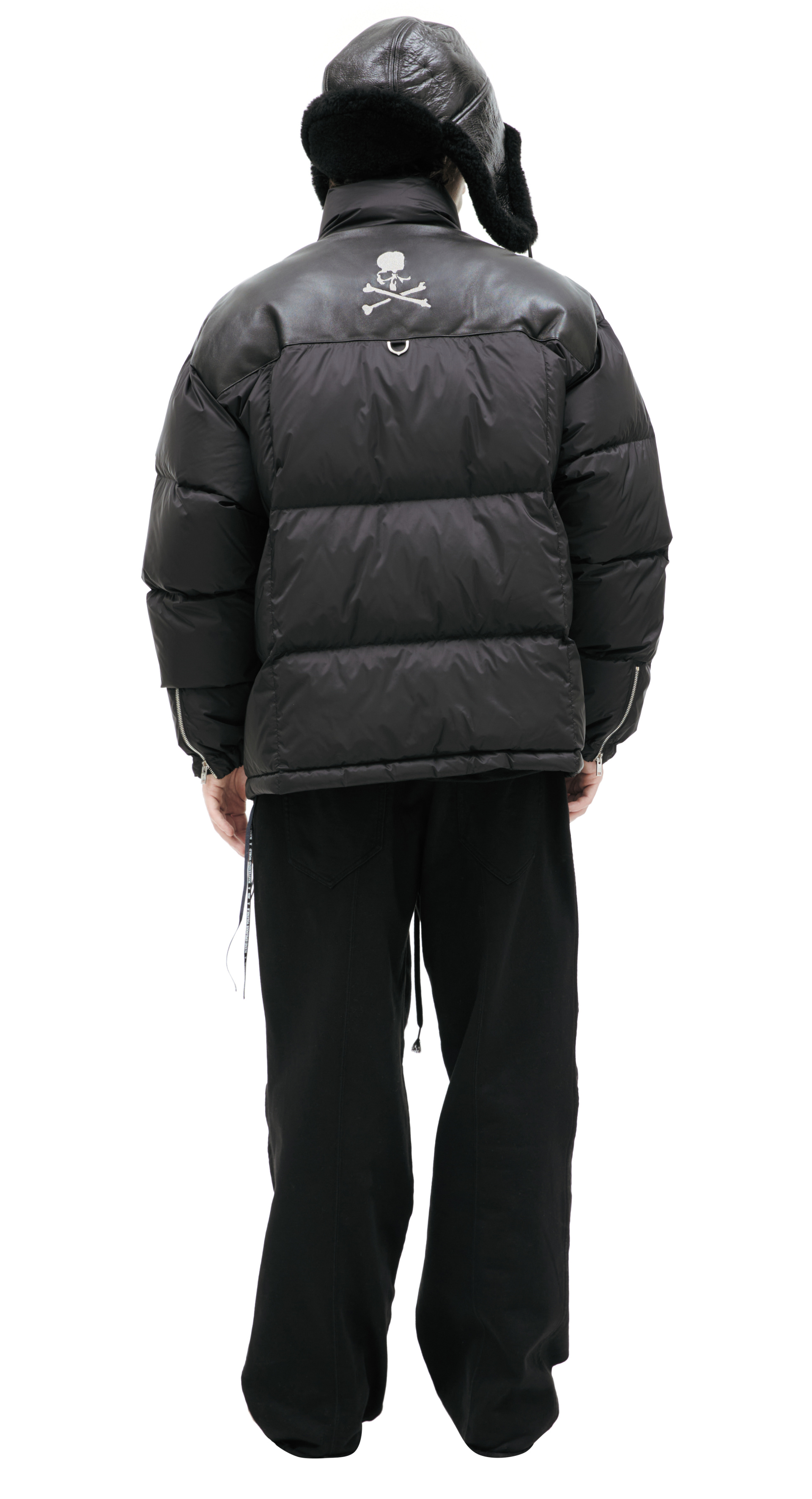 Mastermind WORLD Down jacket with patch pockets