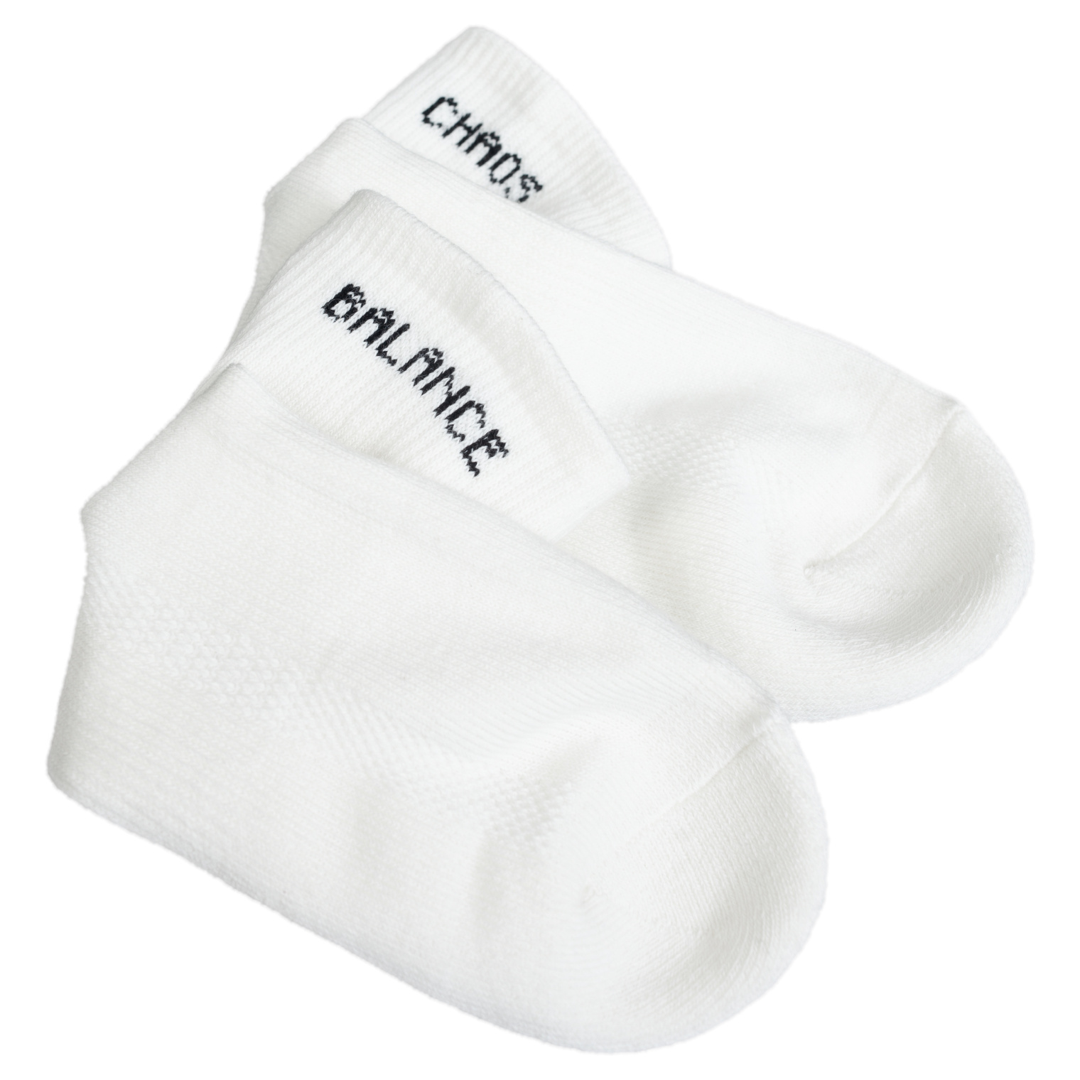 Undercover White Chaos Balance Socks