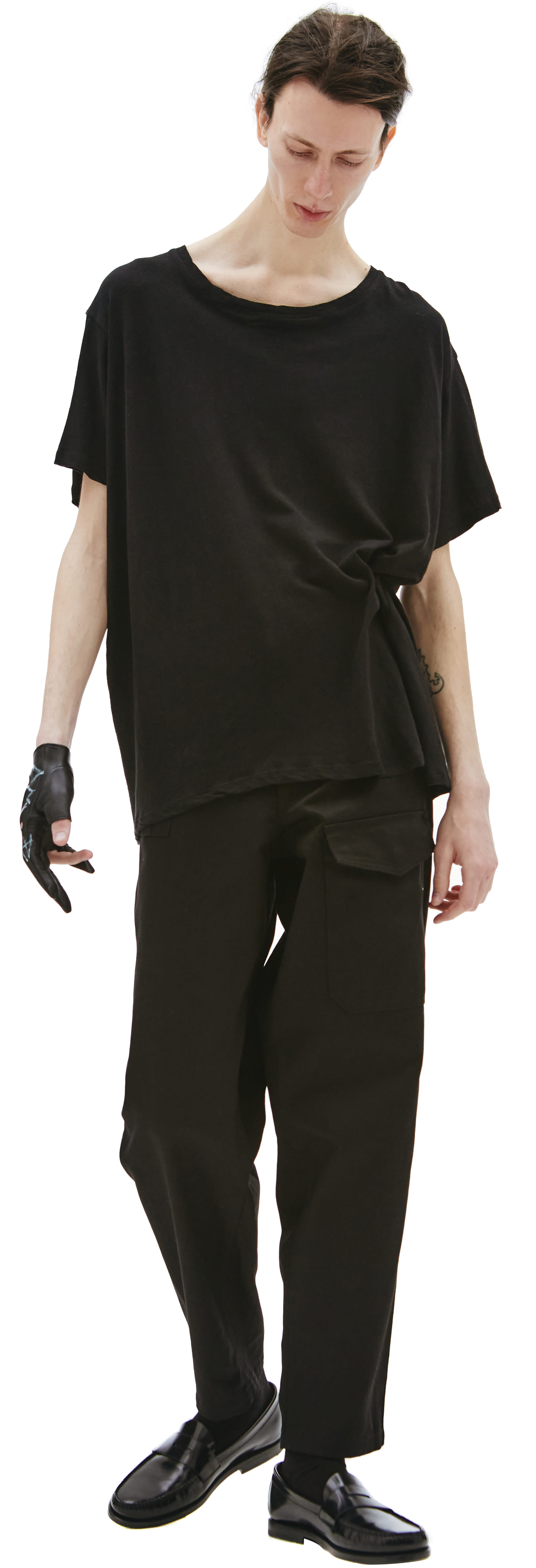 Greg Lauren Black Cotton t-shirt