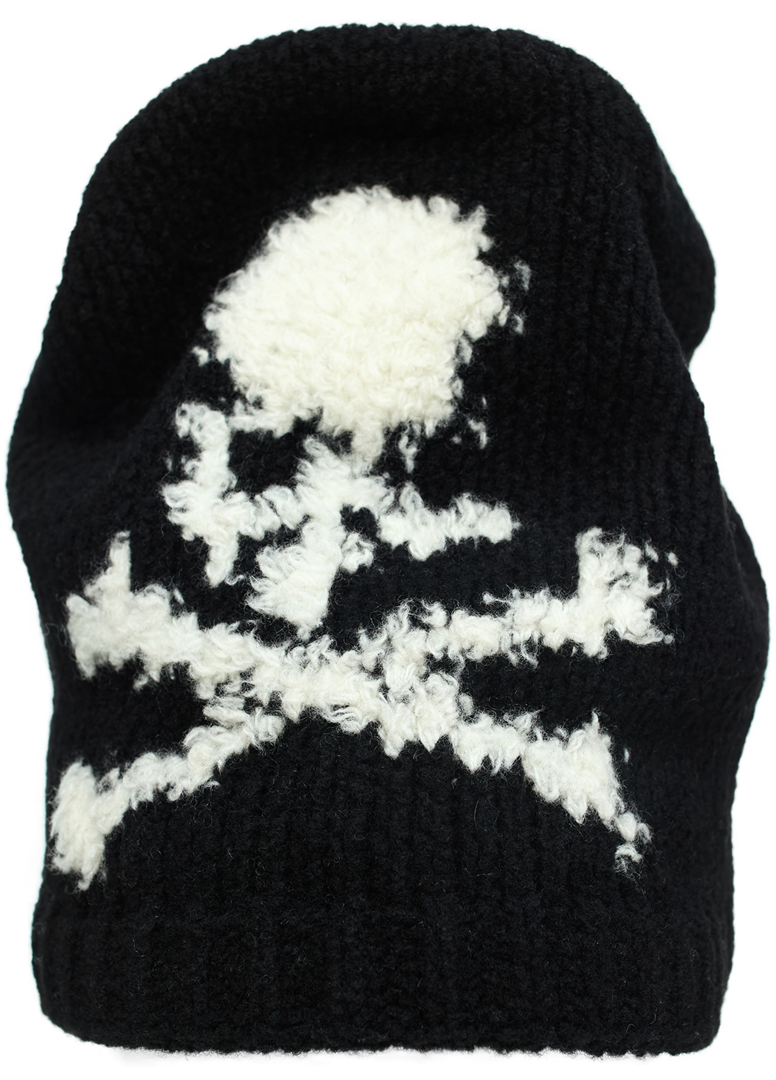 Mastermind WORLD Black cashmere beanie