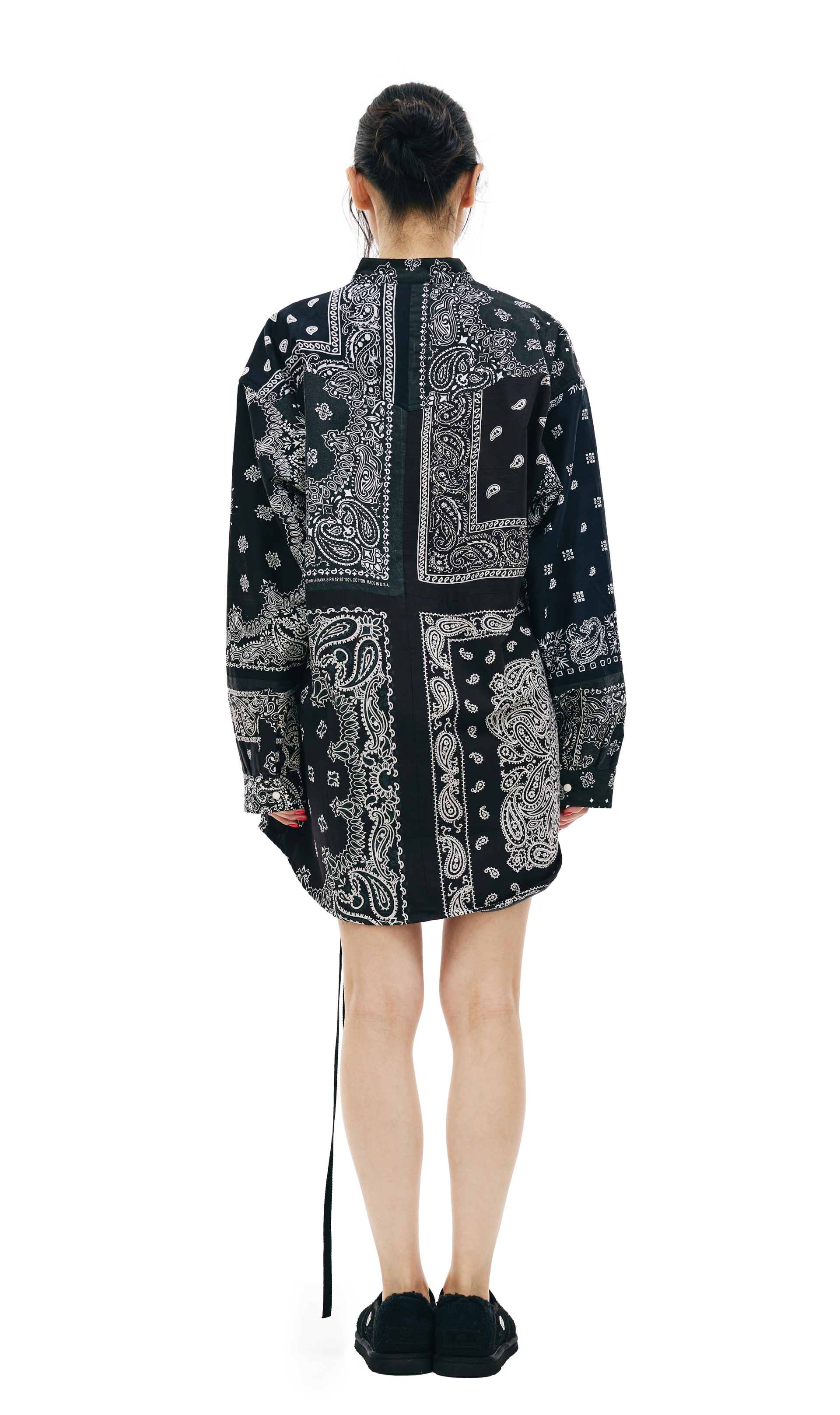 Children of the discordance Black Shirt With Paisley