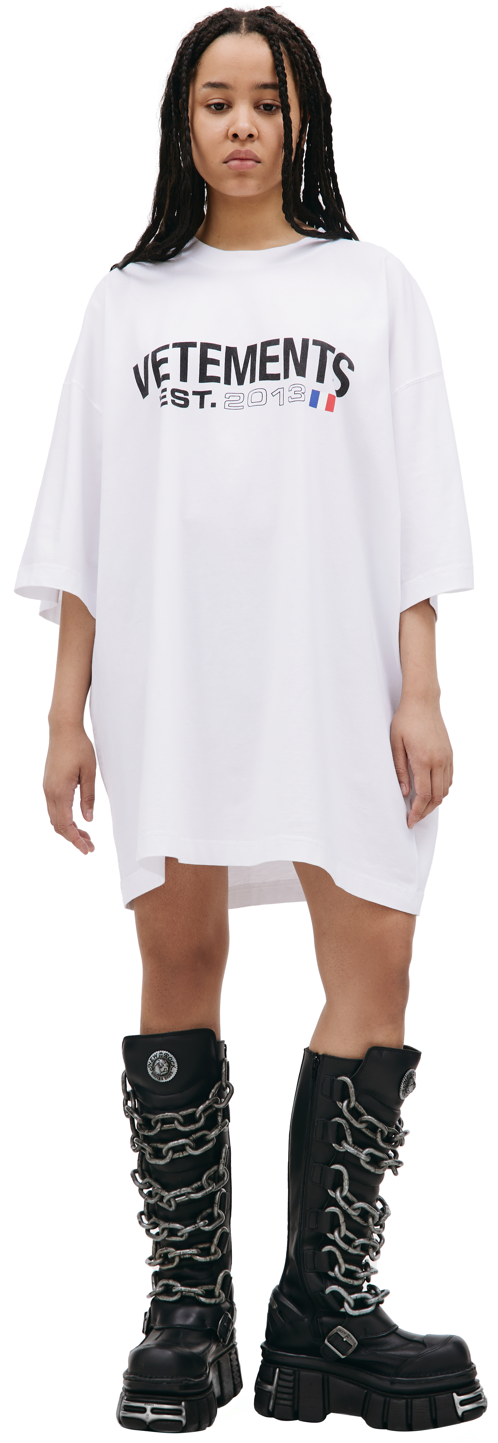 VETEMENTS White printed t-shirt