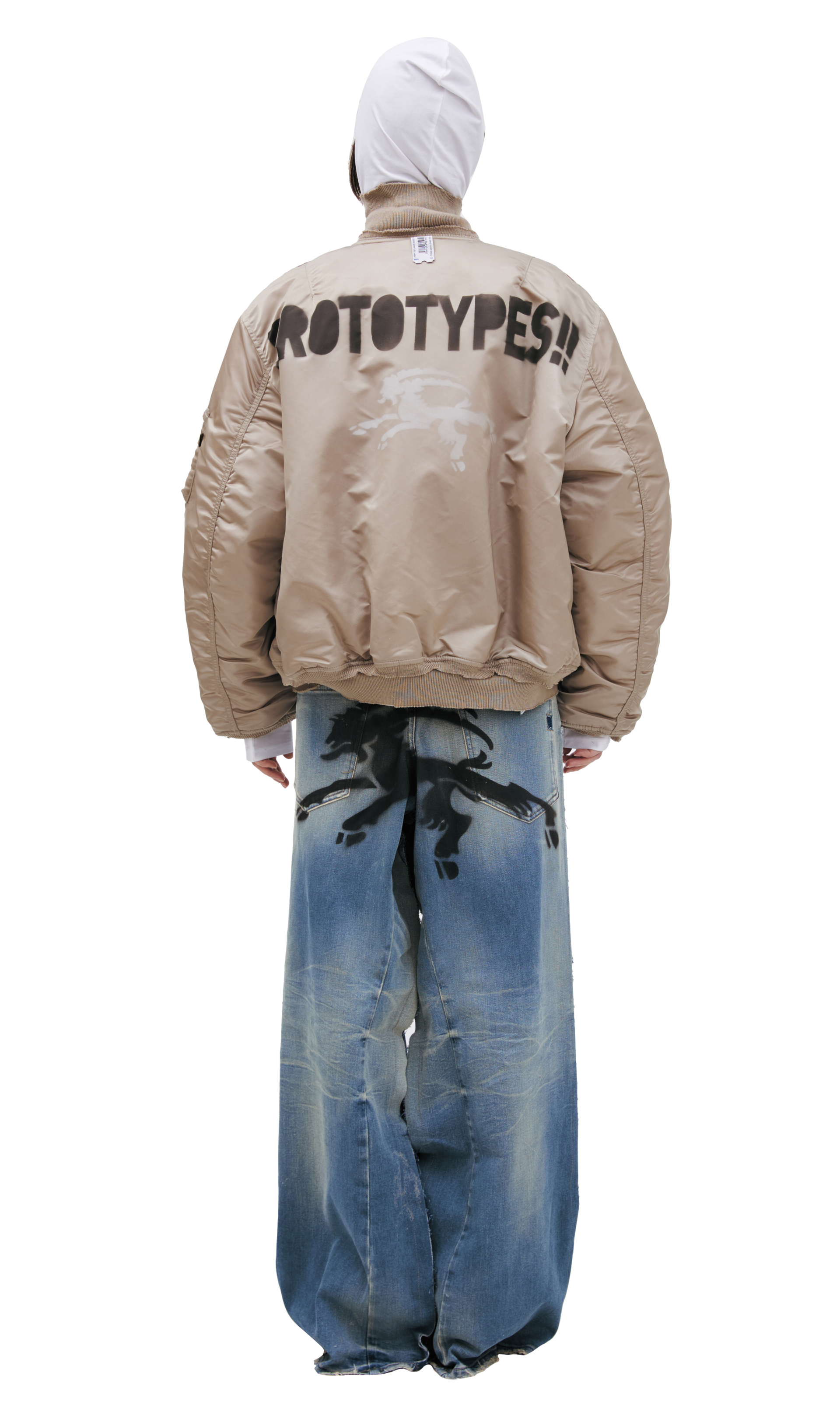 PROTOTYPES x SPRAYED ALPHA bomber