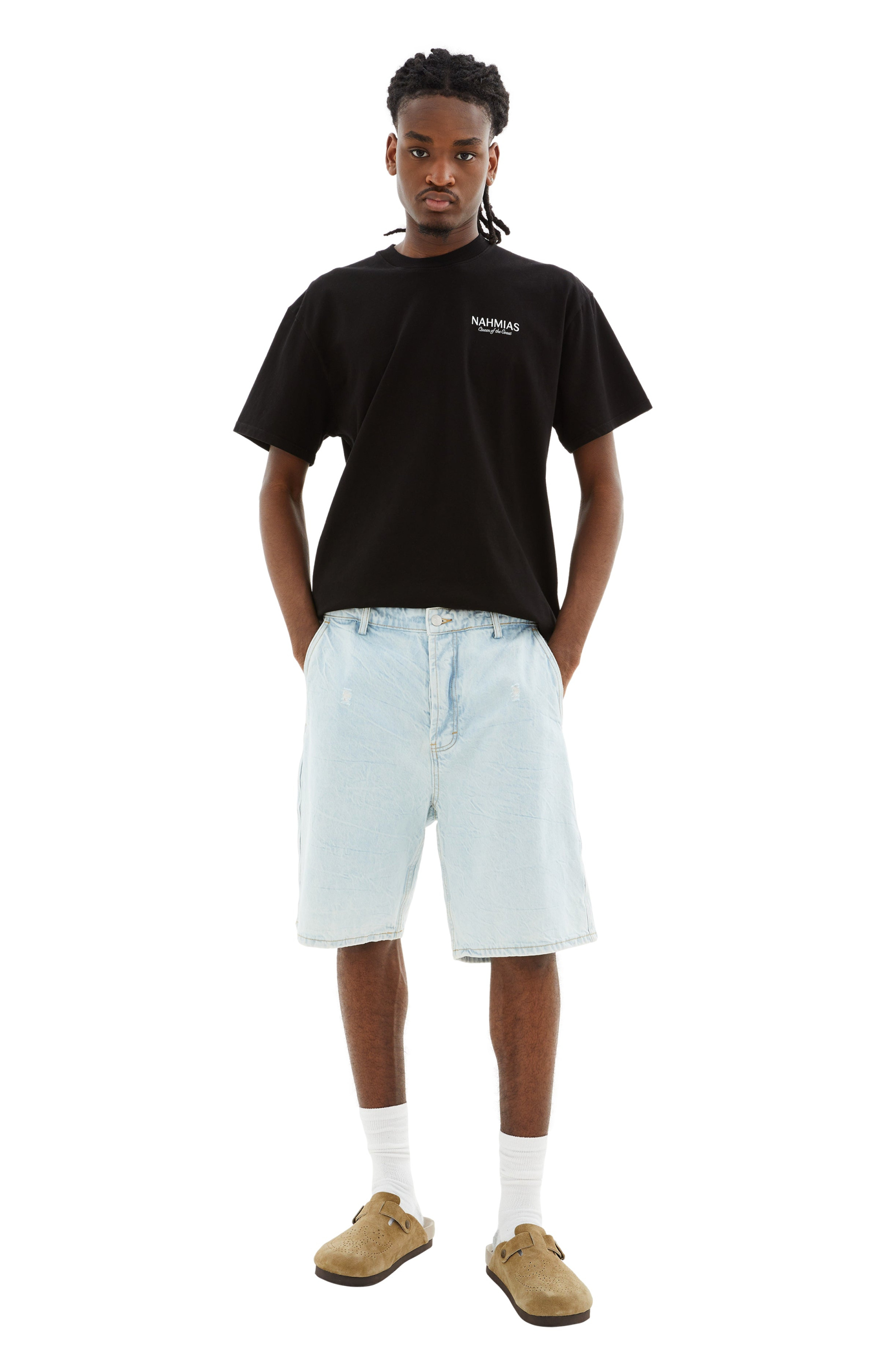 Nahmias Bleach Stone Shorts