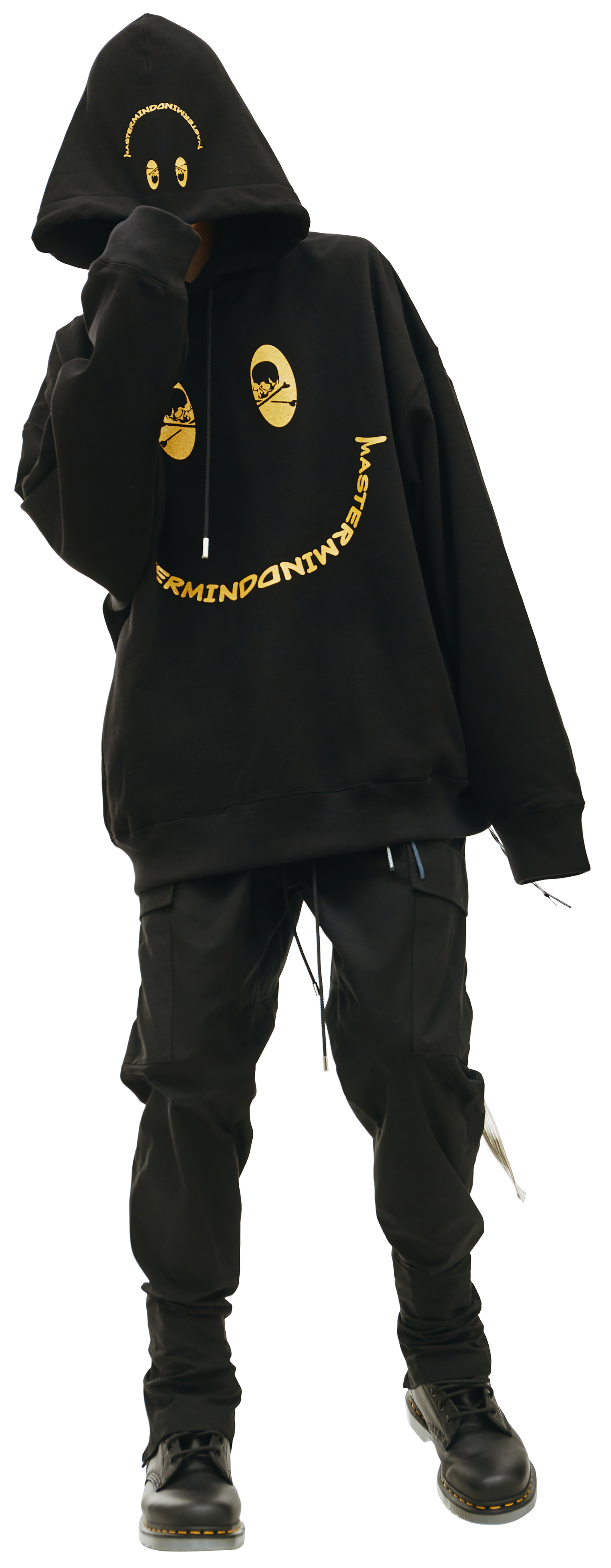 Mastermind WORLD Smile printed hoodie