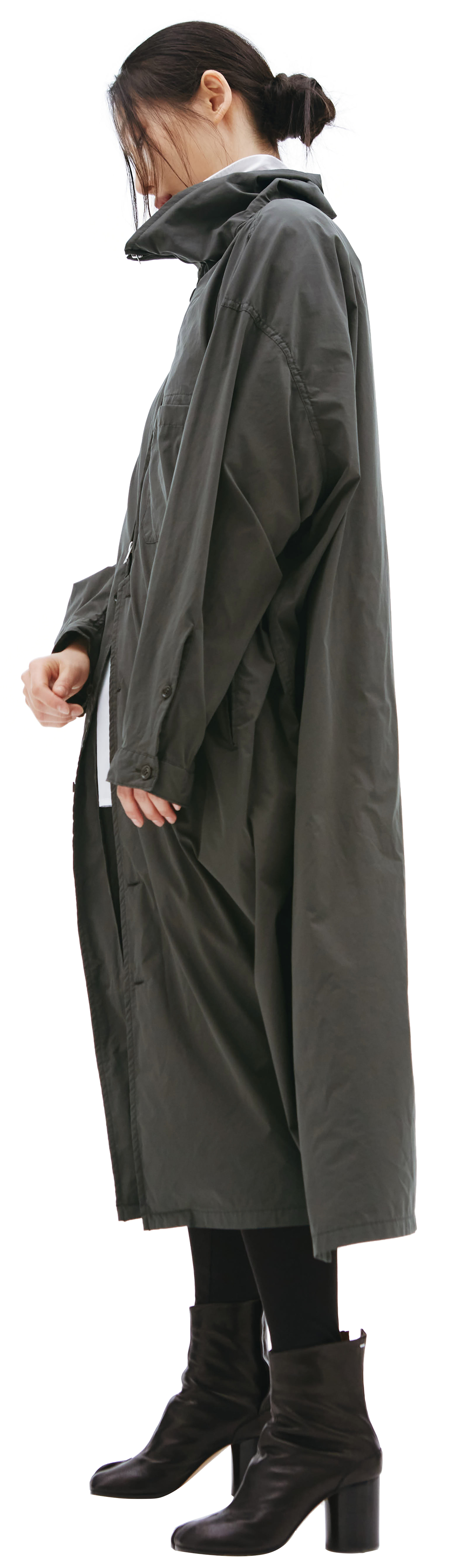 Y\'s U-stand collar coat