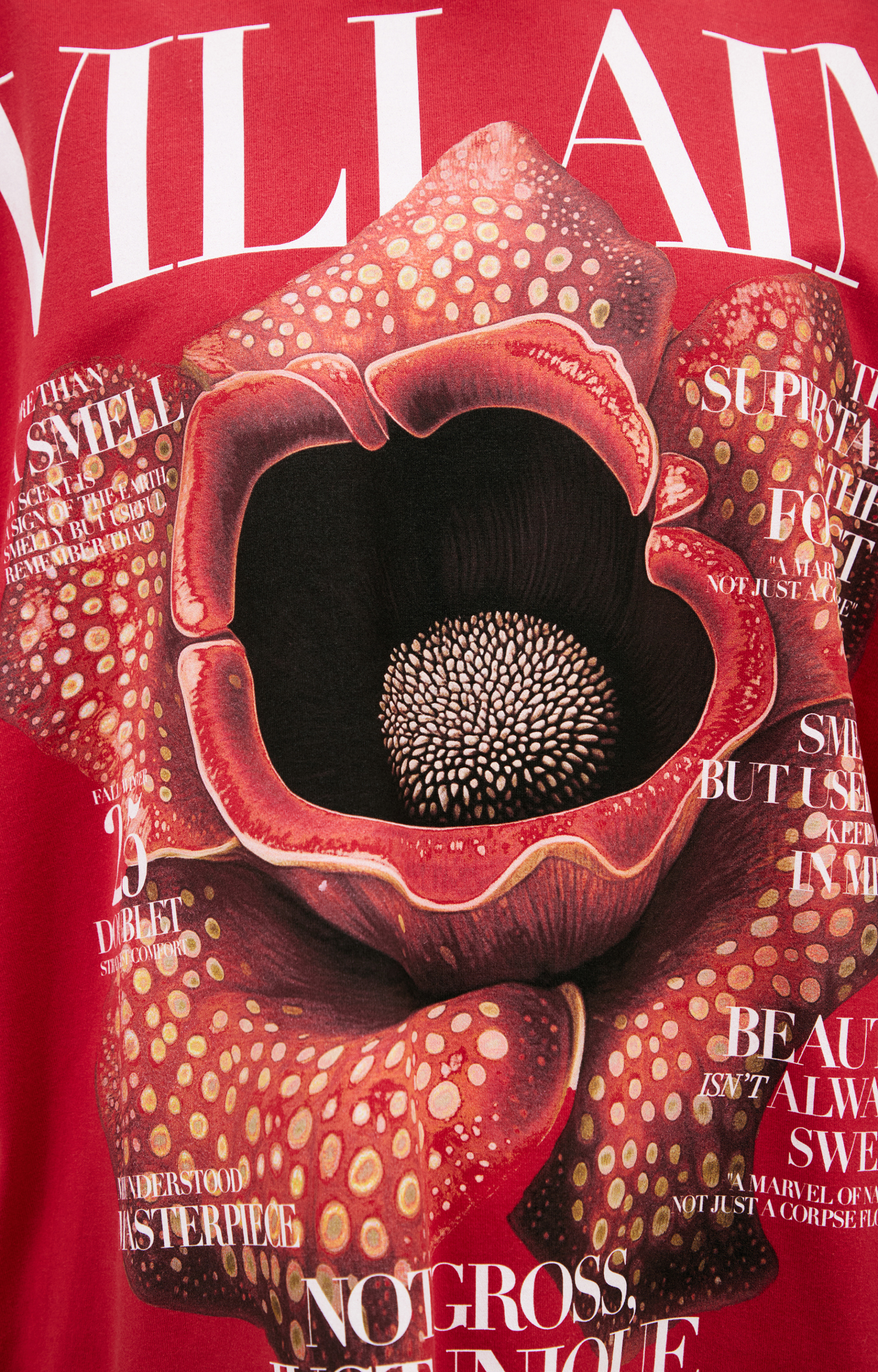 Doublet Red Villain T-shirt