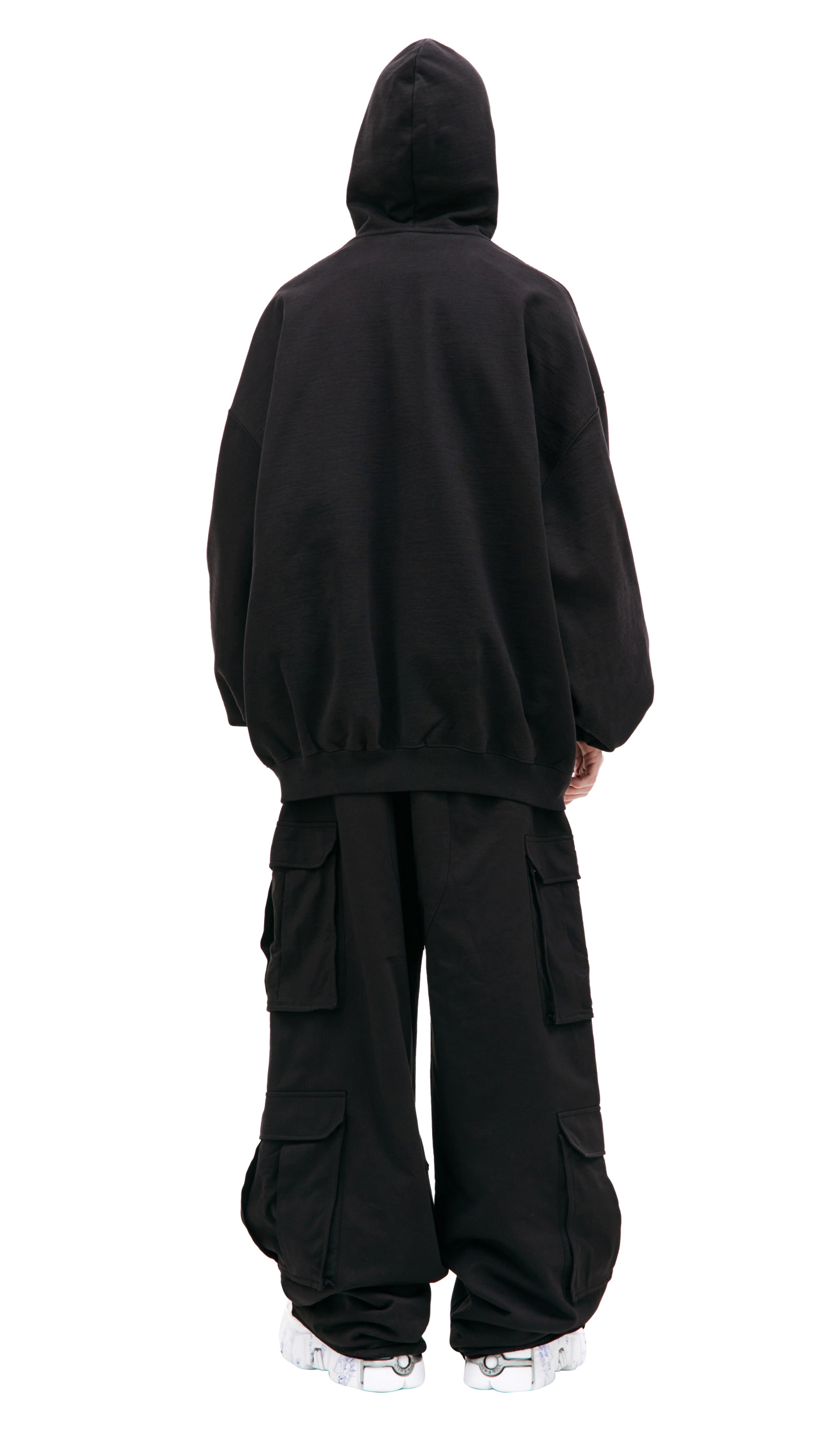 VETEMENTS Black oversize hoodie