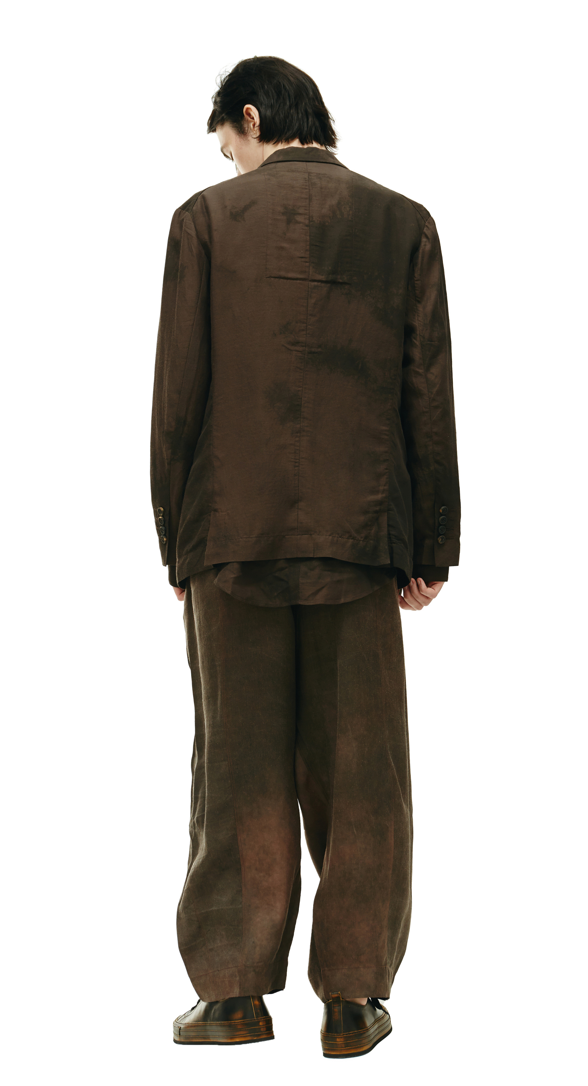Ziggy Chen Cropped single breasted blazer