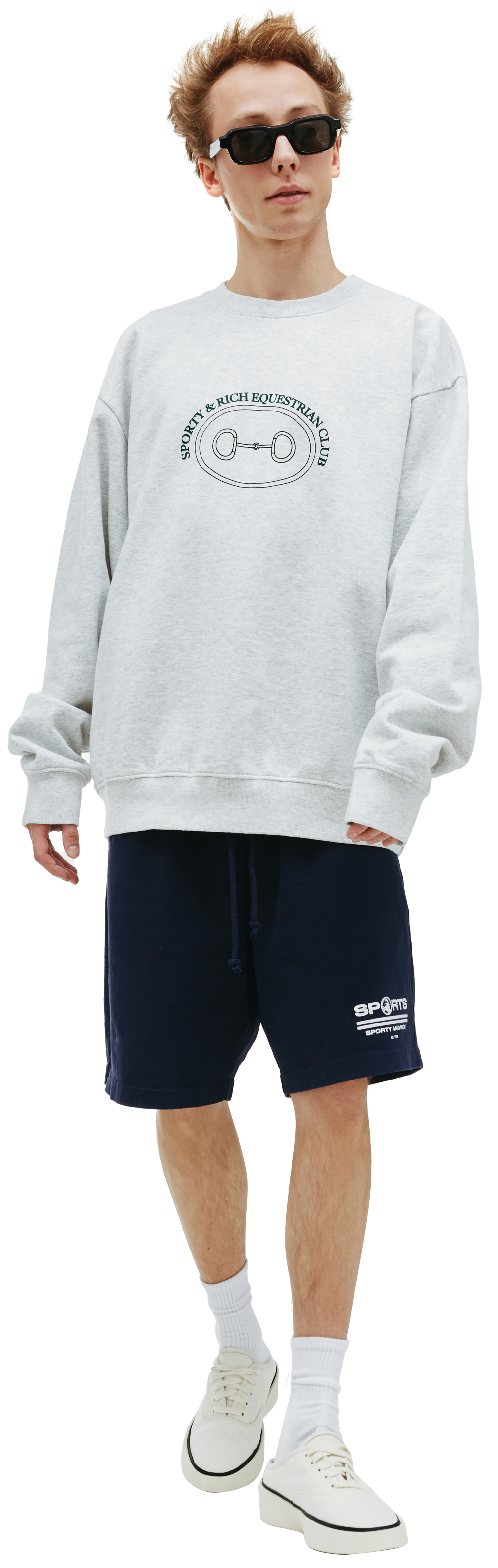 SPORTY & RICH Equestrian club sweatshirt