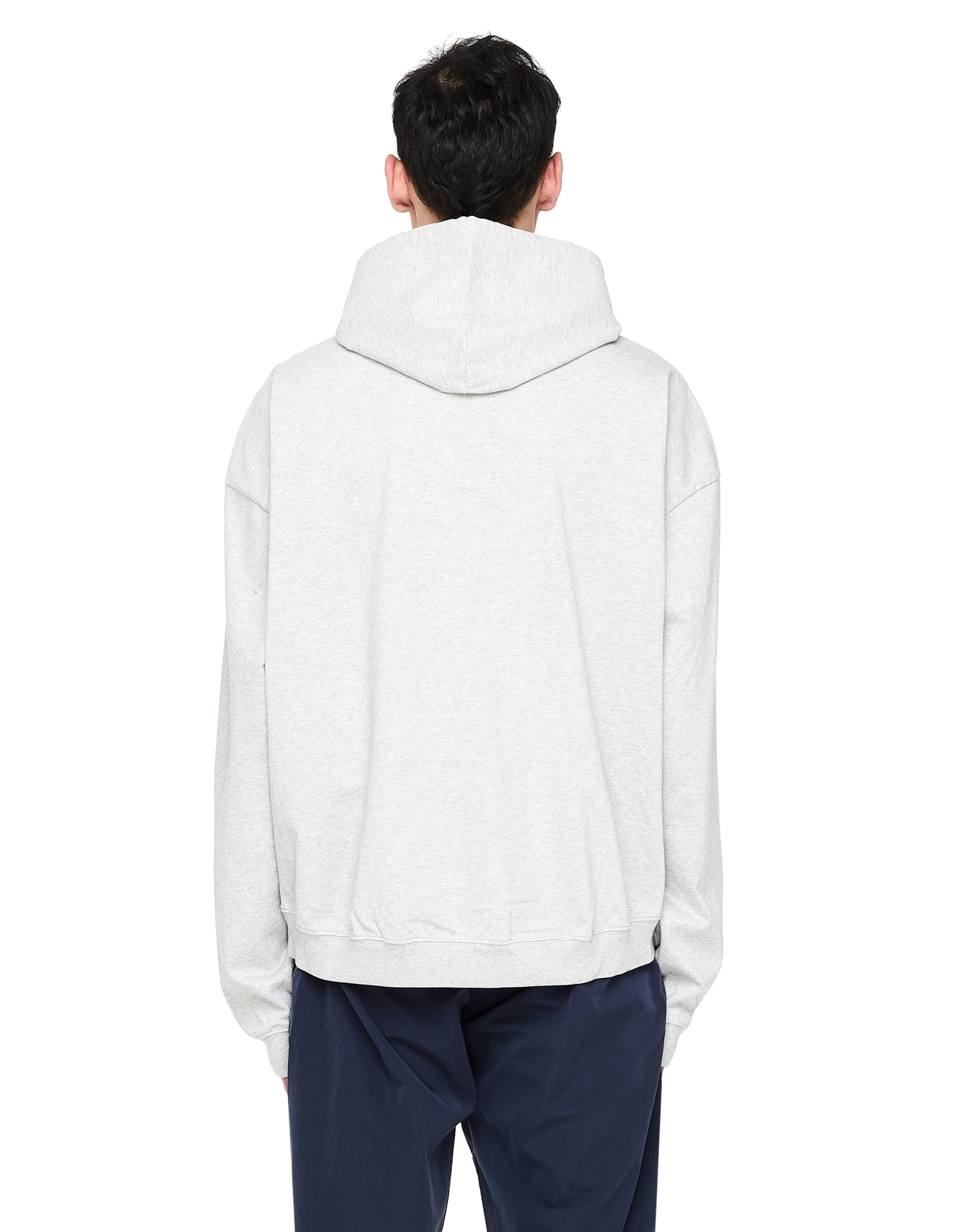 VETEMENTS Men\'s Basic Grey Hoodie