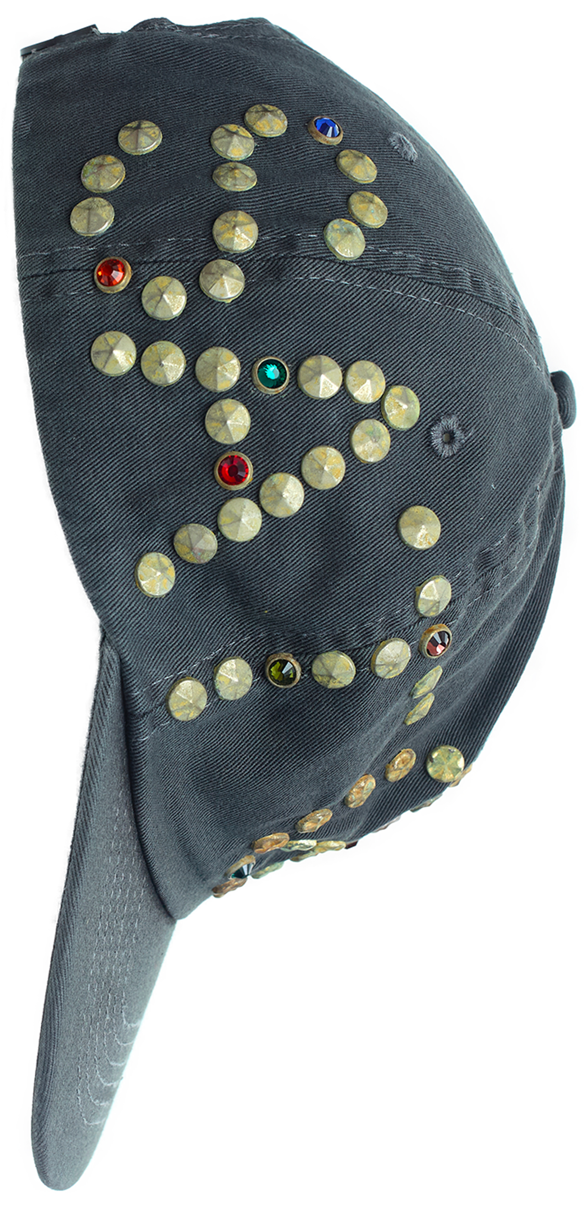 Satoshi Nakamoto Black cap with rivets