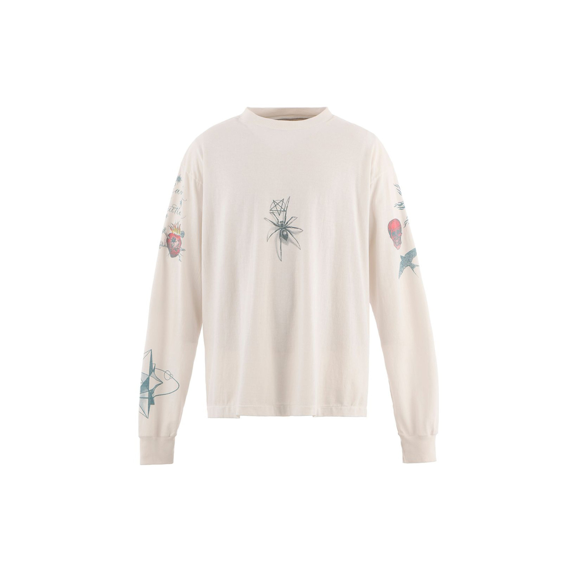 Saint Mxxxxxx x Dr. Woo Tattoo Long Sleeve Tee