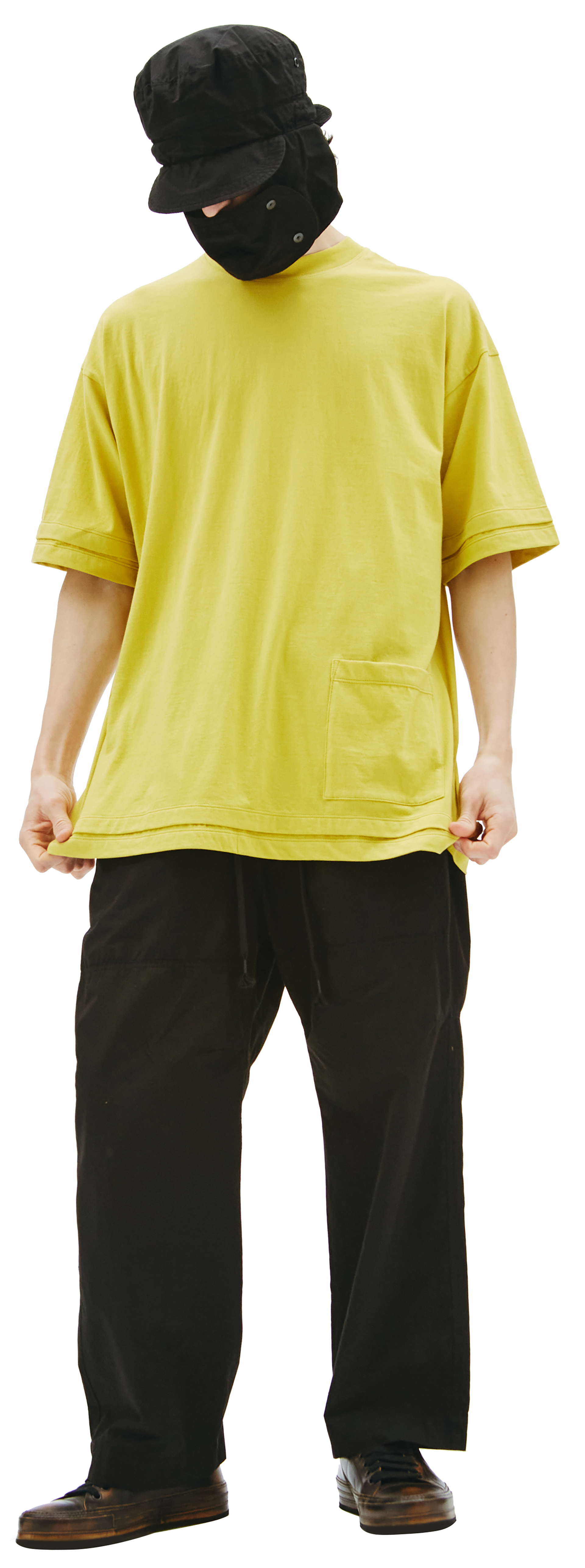 The Viridi-Anne Сotton t-shirt with patch pocket