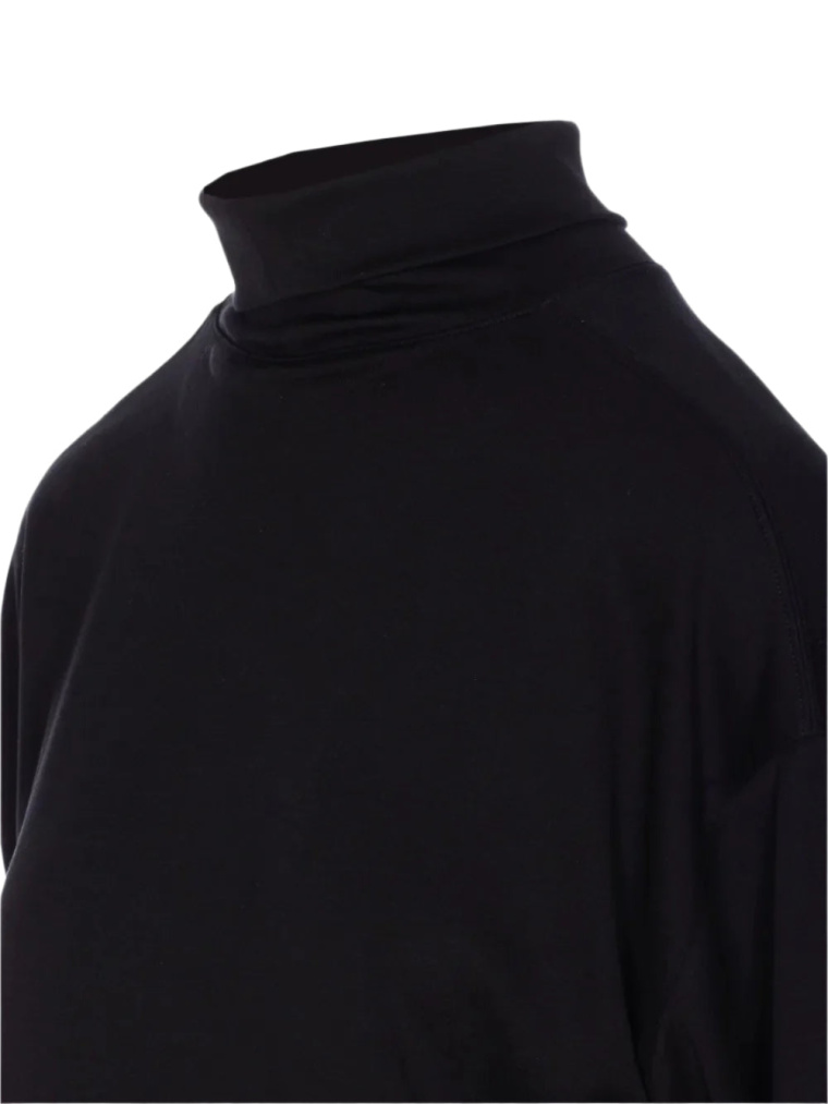Lemaire Relaxed Mock Neck T-shirt