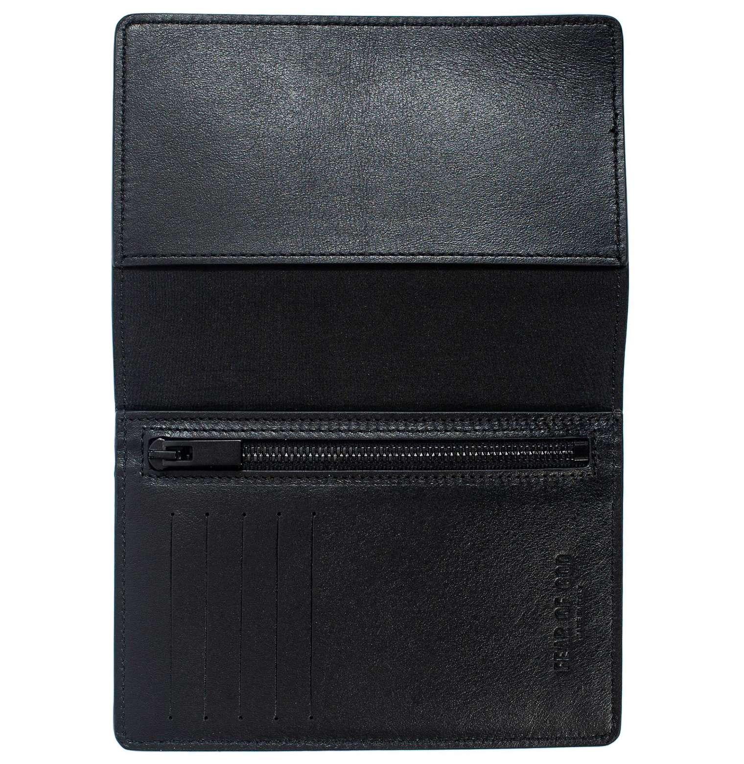 Buy Fear of God men black leather case for $495 online on SV77 