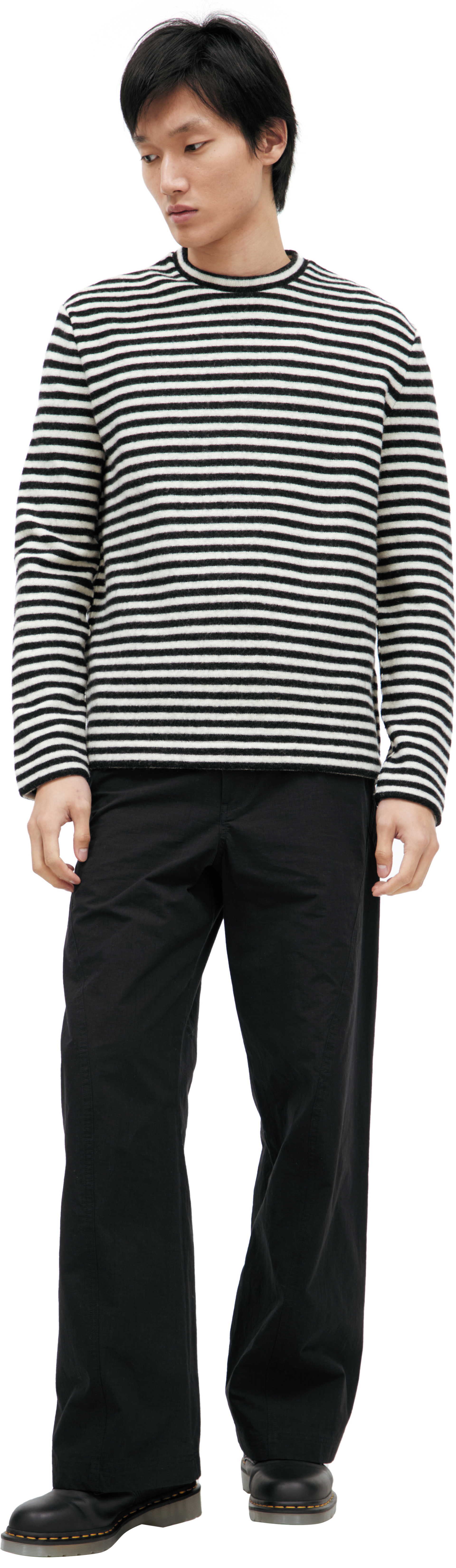 Jil Sander Multistripe wool sweater