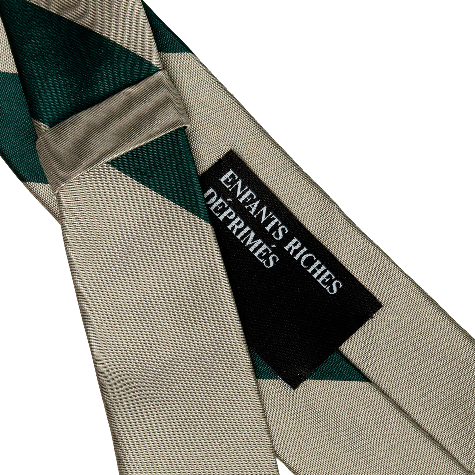 Enfants Riches Déprimés Grеy silk tie