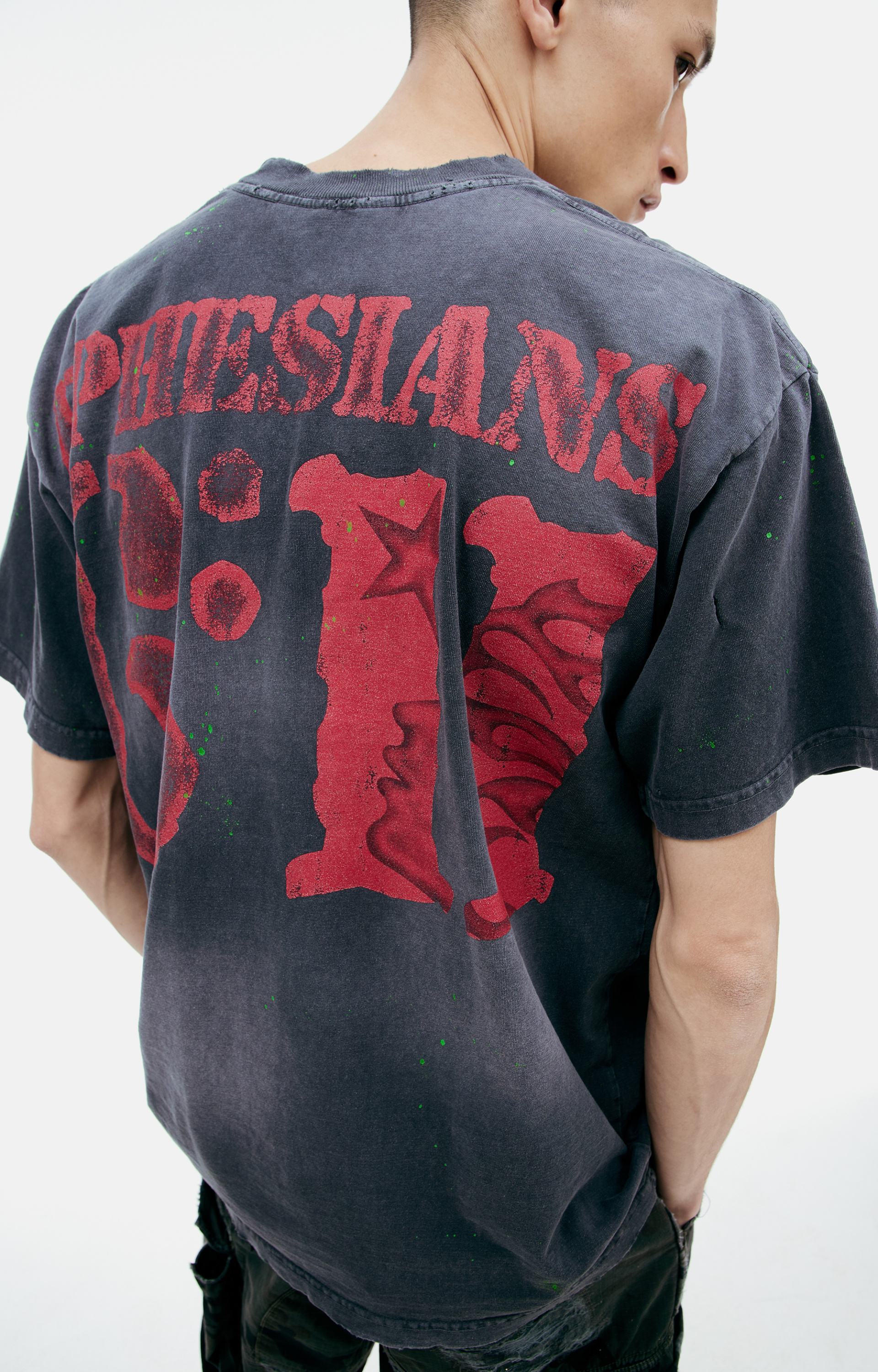 Hellstar T-shirt with print \'War ready\'