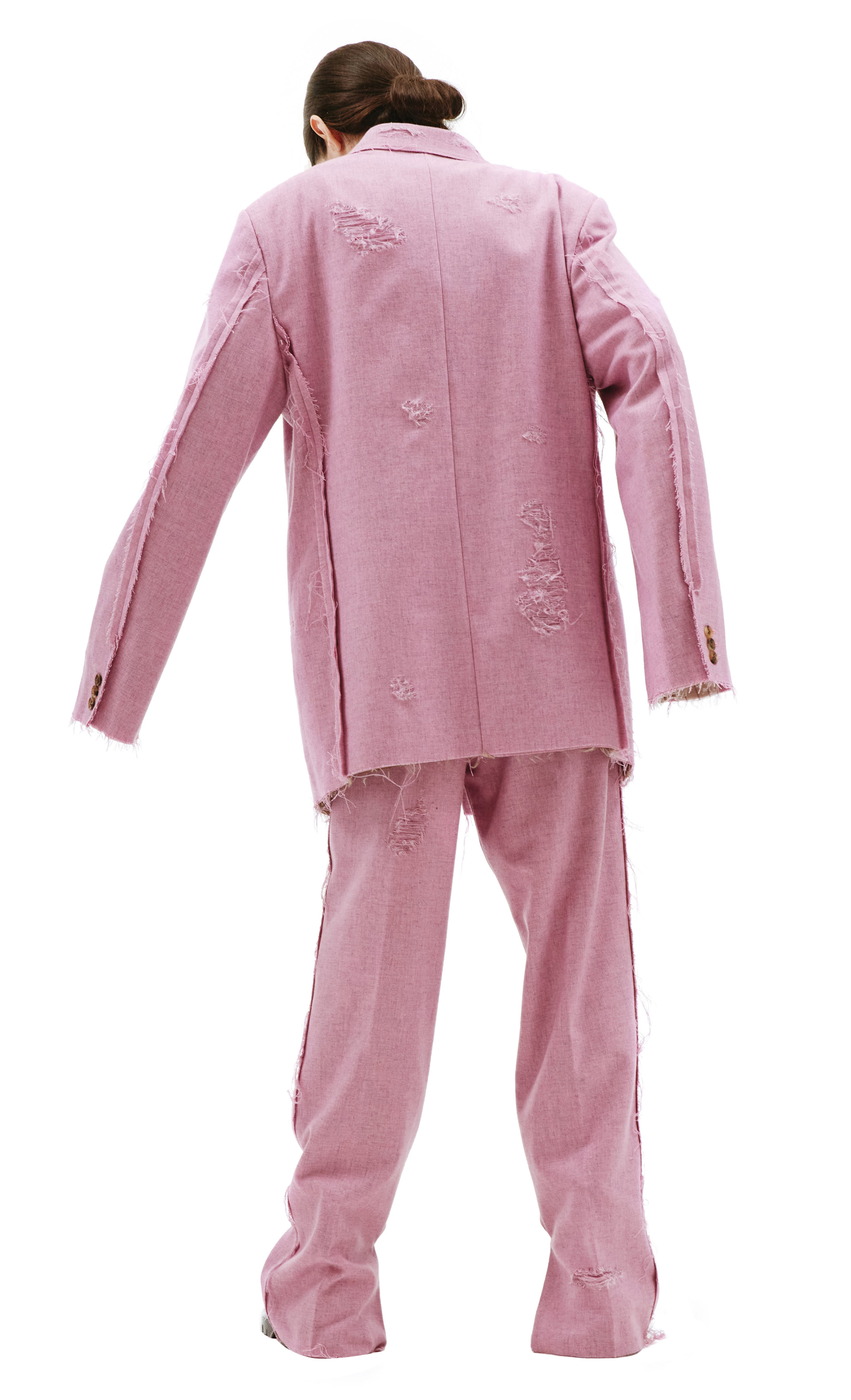 Doublet Recycle wool damaged jacket