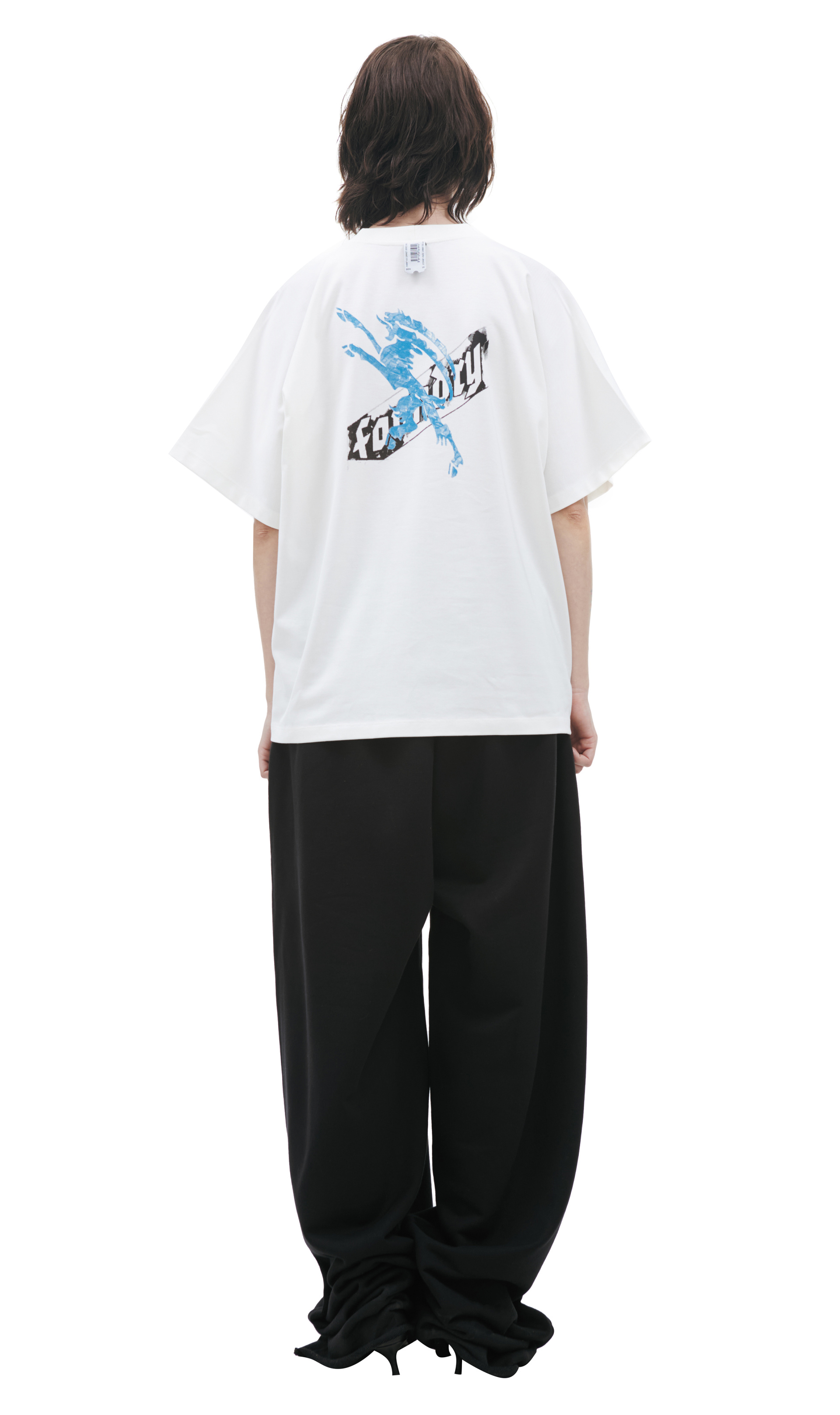 PROTOTYPES White T-shirt with a print