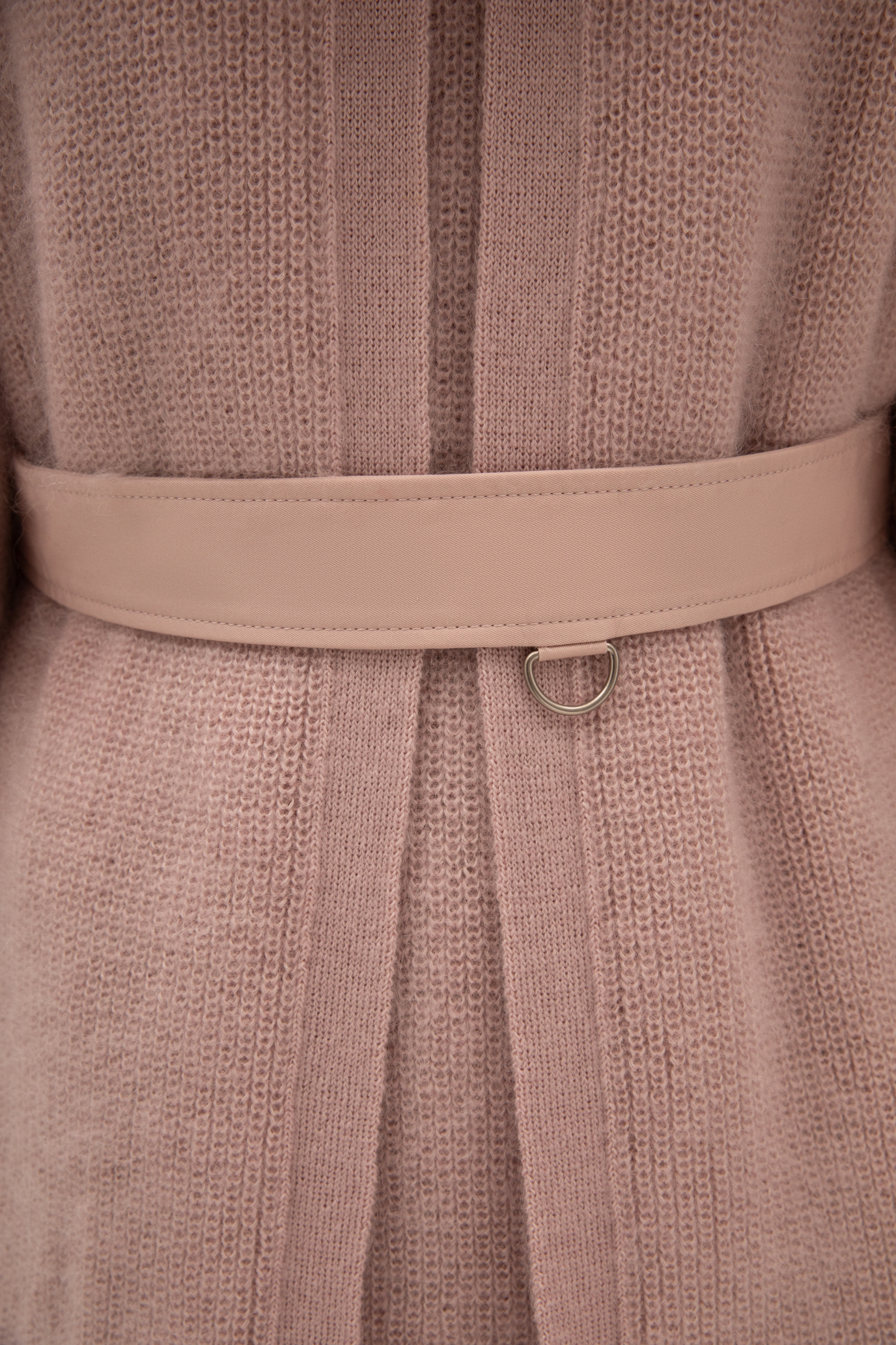 Undercover Partly Knitted Pink Trench