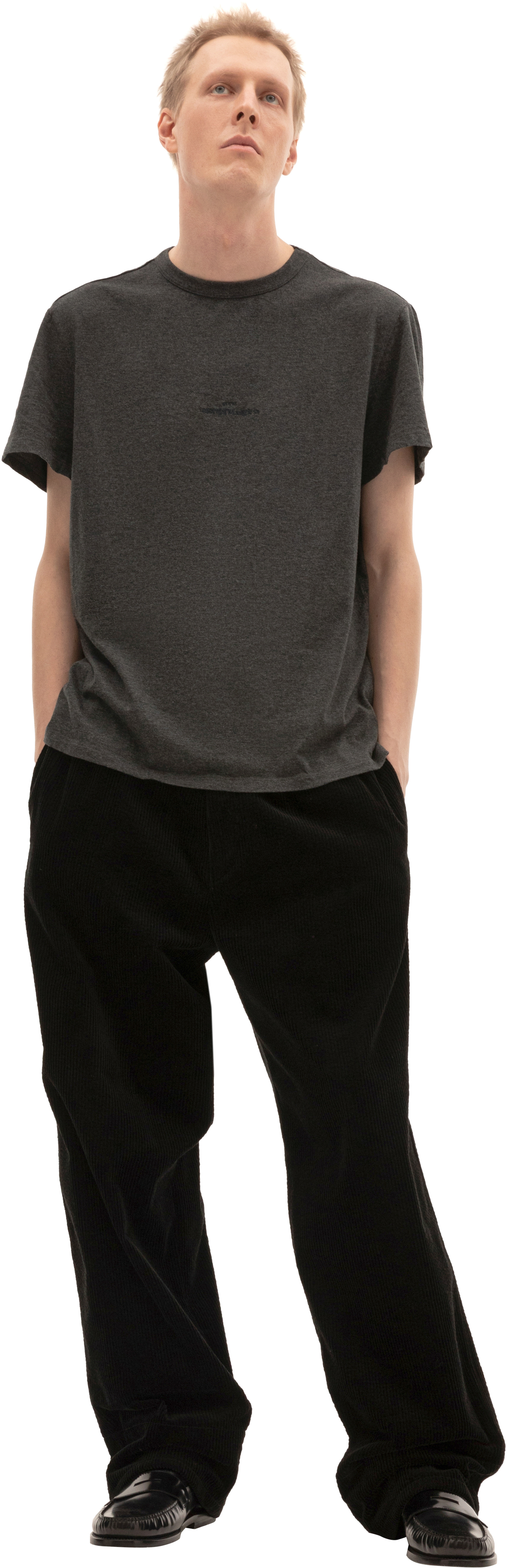 Maison Margiela Dark Grey Logo T-Shirt