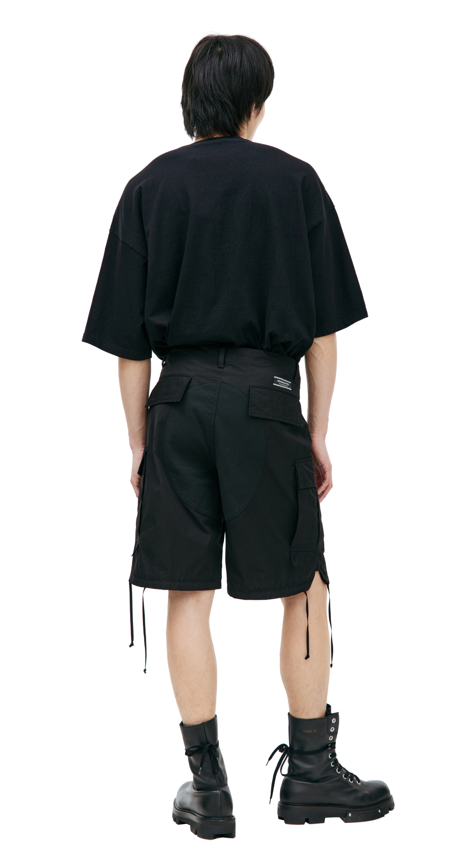 Undercover Black cargo shorts