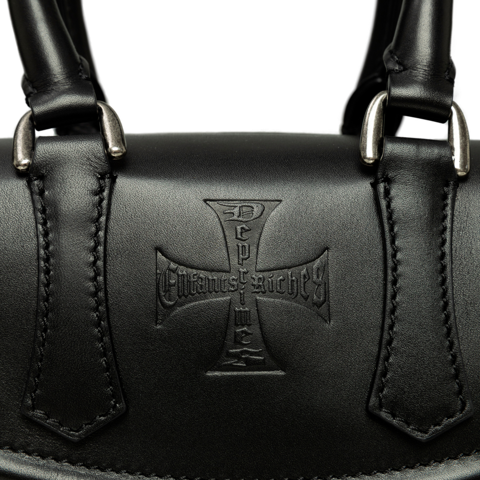 Enfants Riches Déprimés Black leather bag