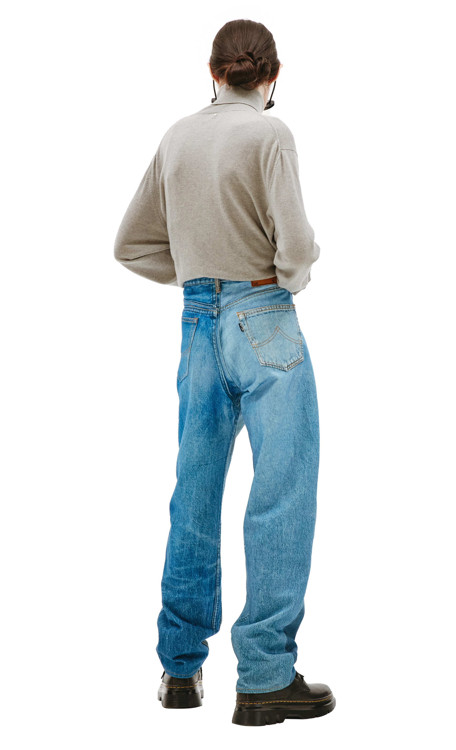 Doublet Photo Print Jeans