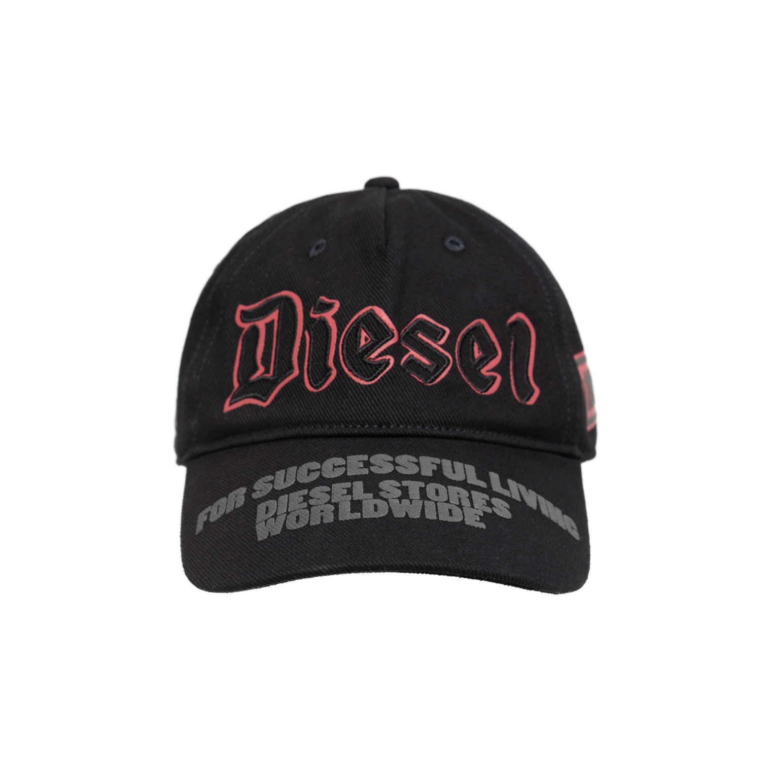 Diesel Black cap with logo