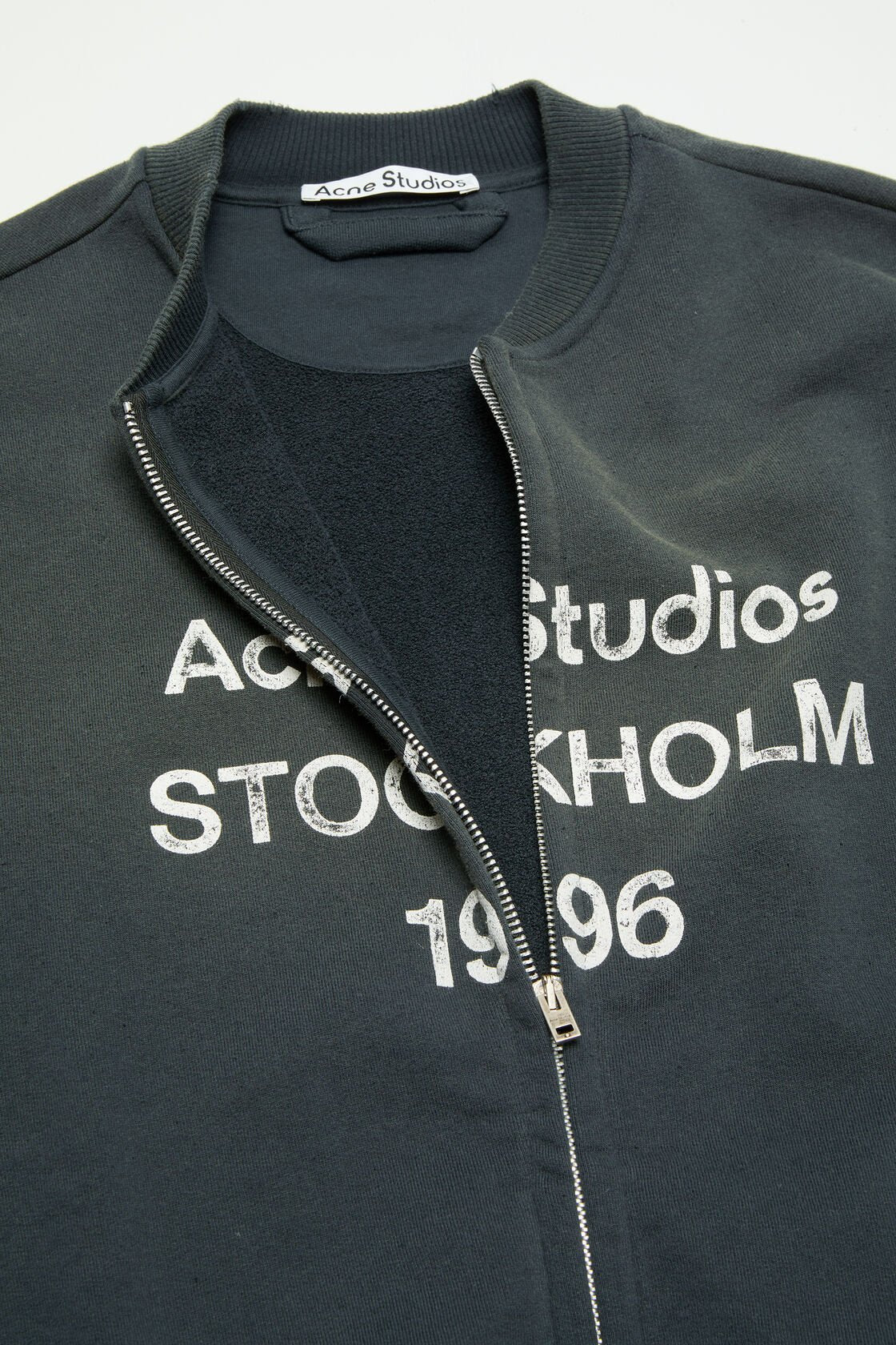 Acne Studios Zip Sweater Logo