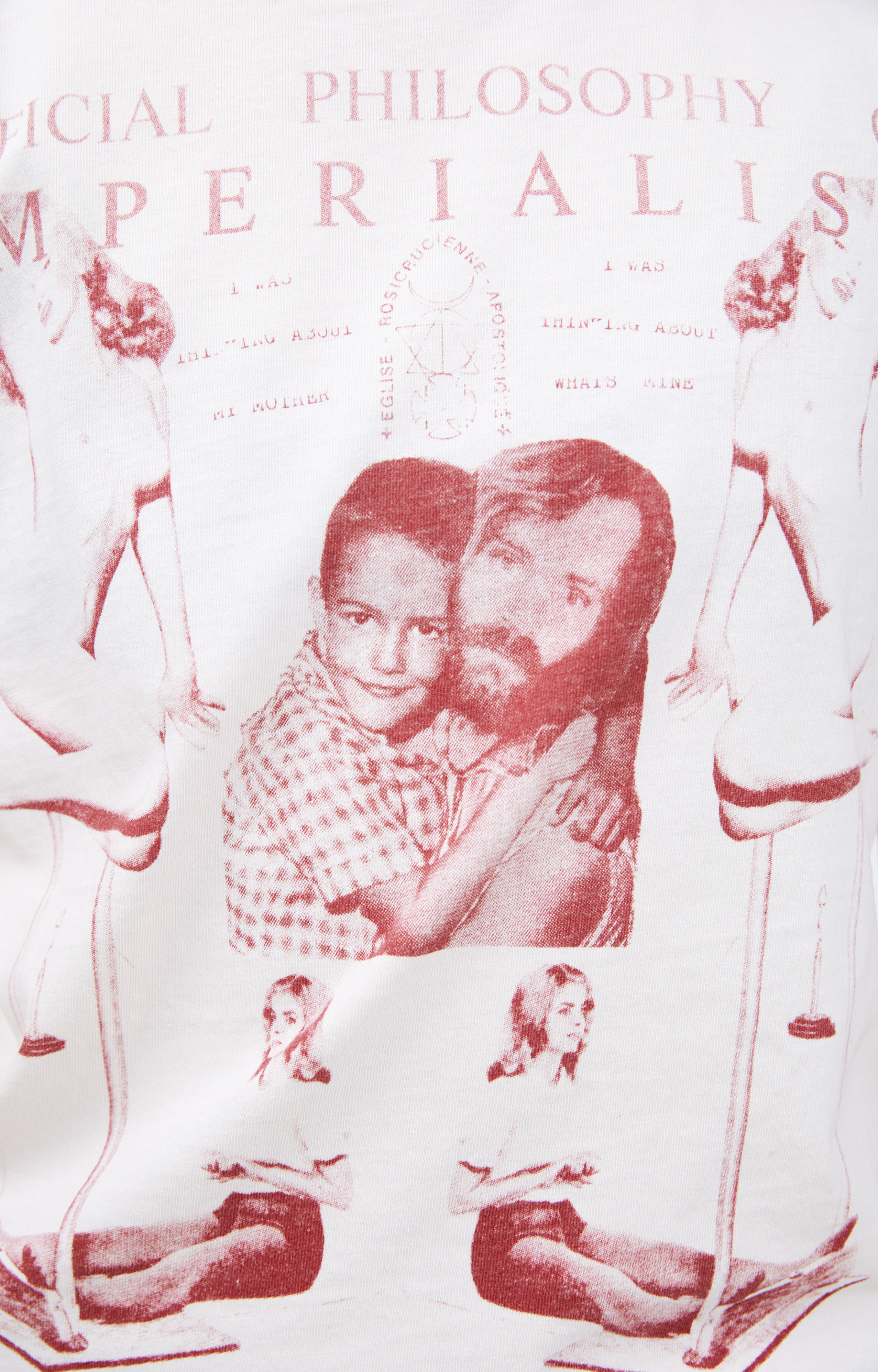 Enfants Riches Déprimés White print T-shirt