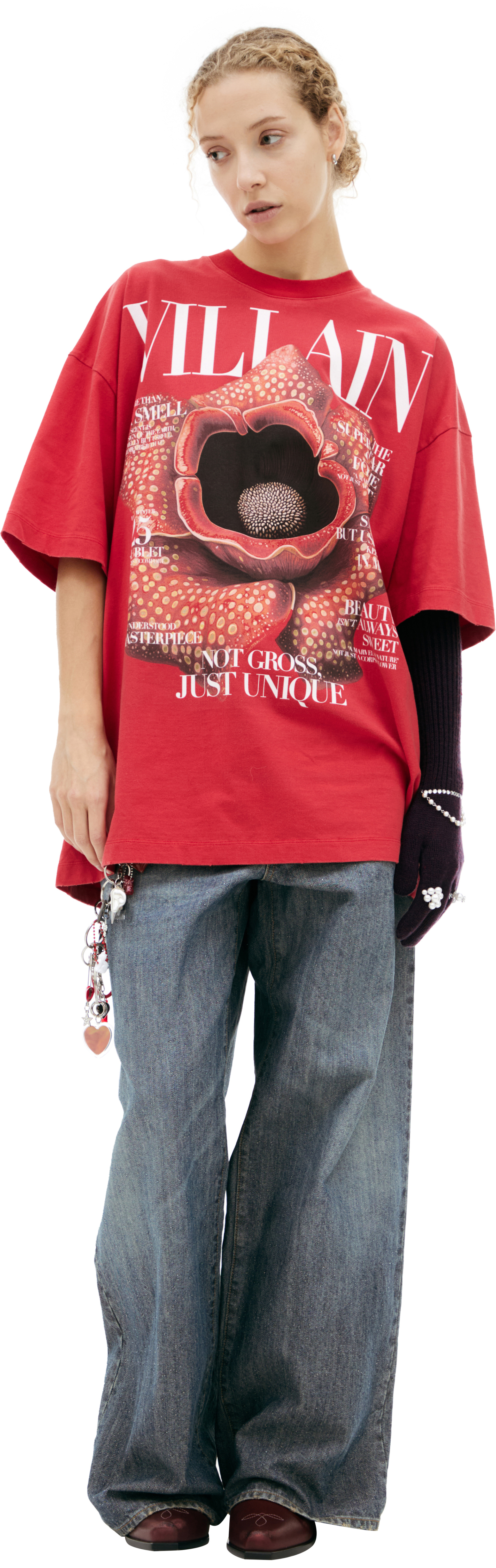 Doublet Red Villain T-shirt