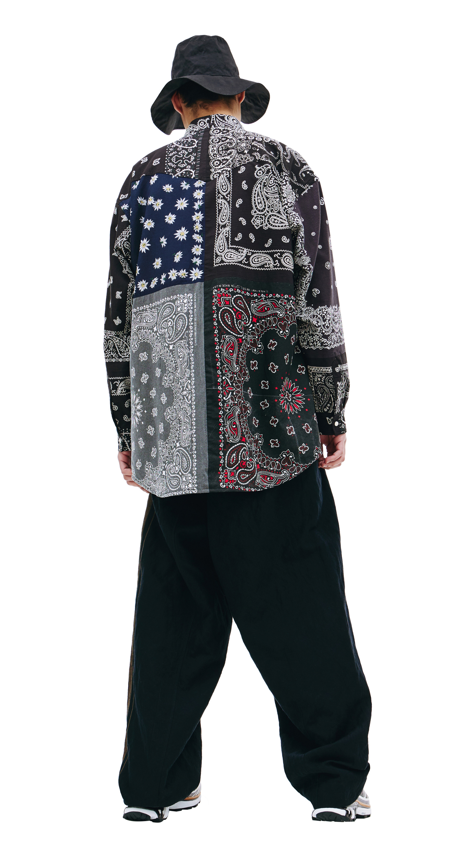 Children of the discordance Patchwork bandana shirt