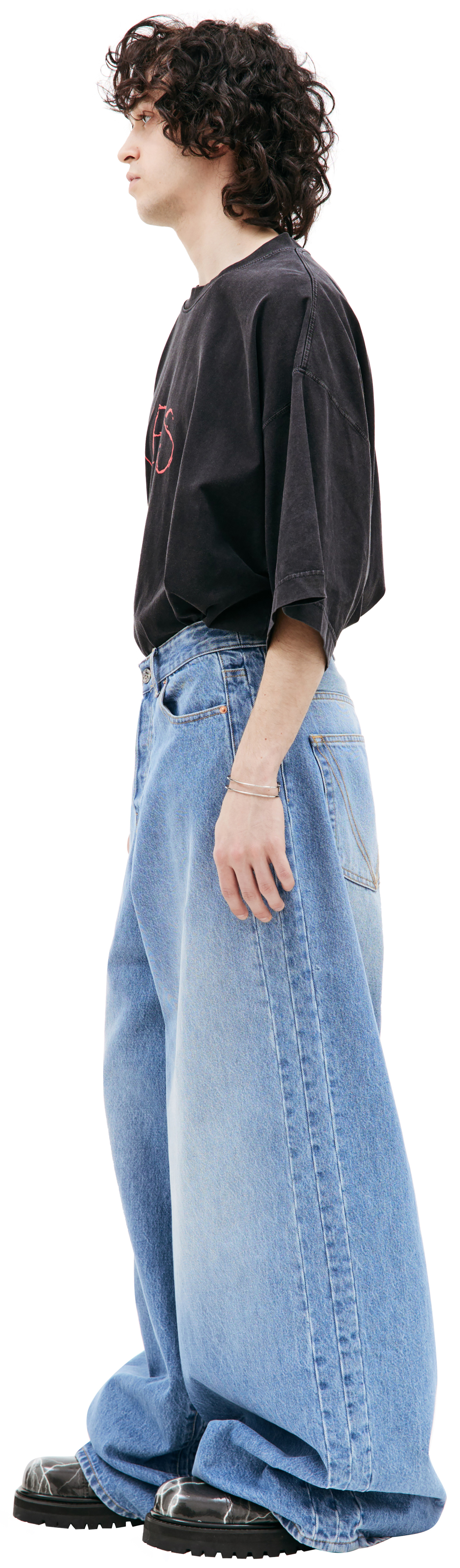 VETEMENTS Wide legs jeans