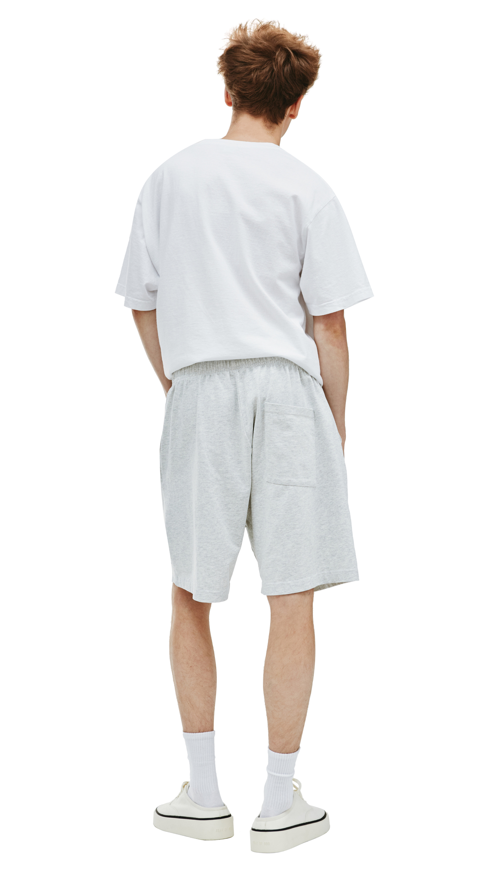 SPORTY & RICH Stars Health Crew Gym Shorts