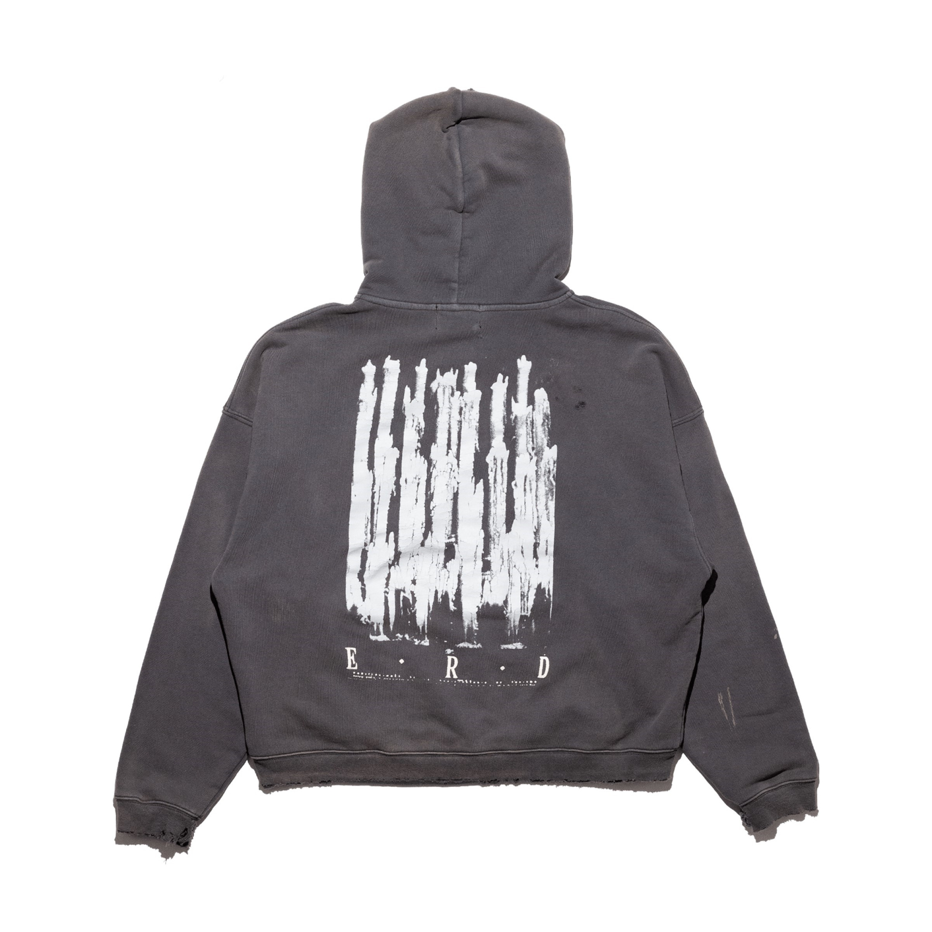 Enfants Riches Déprimés Dark grеy zip-up hoodie