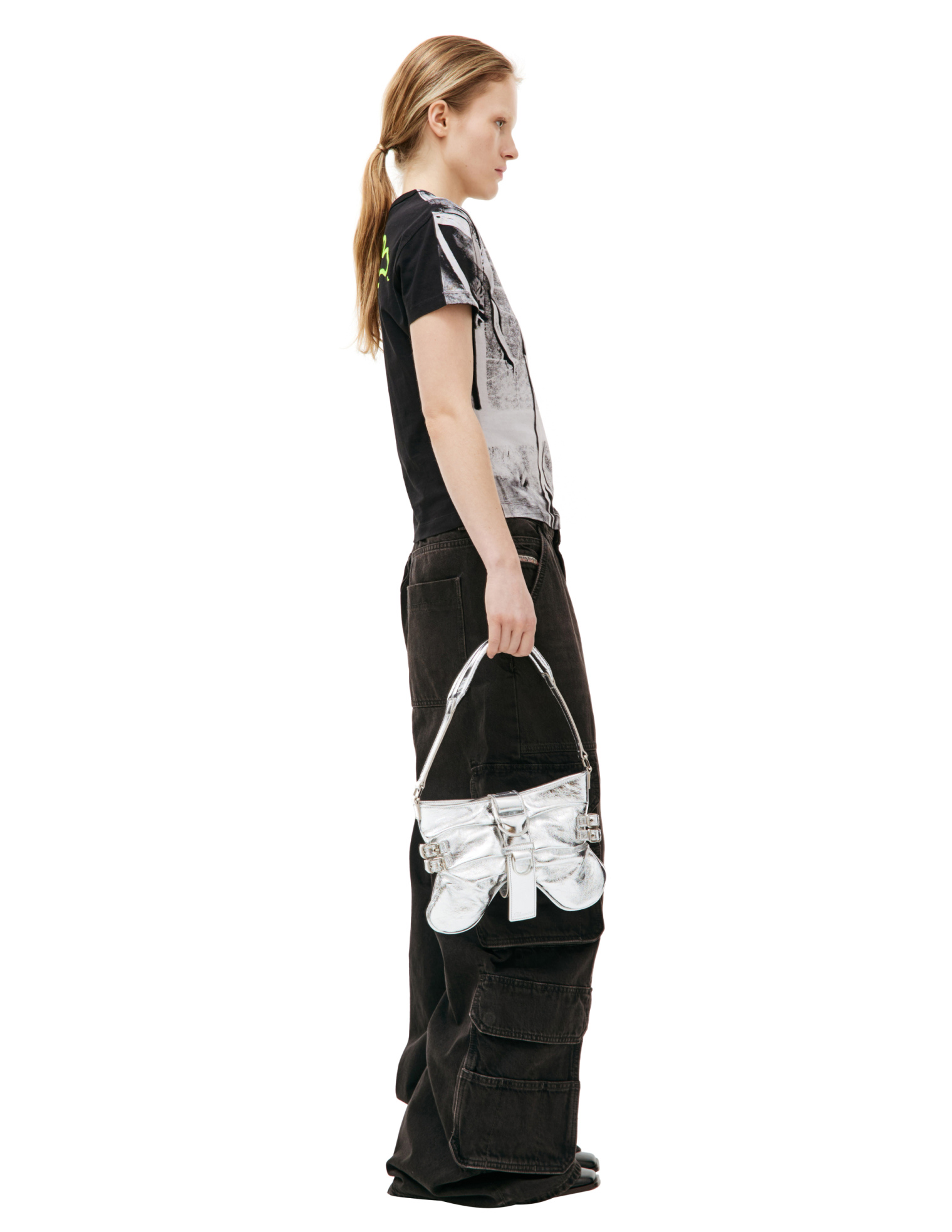 Blumarine Кожаная сумка Butterfly