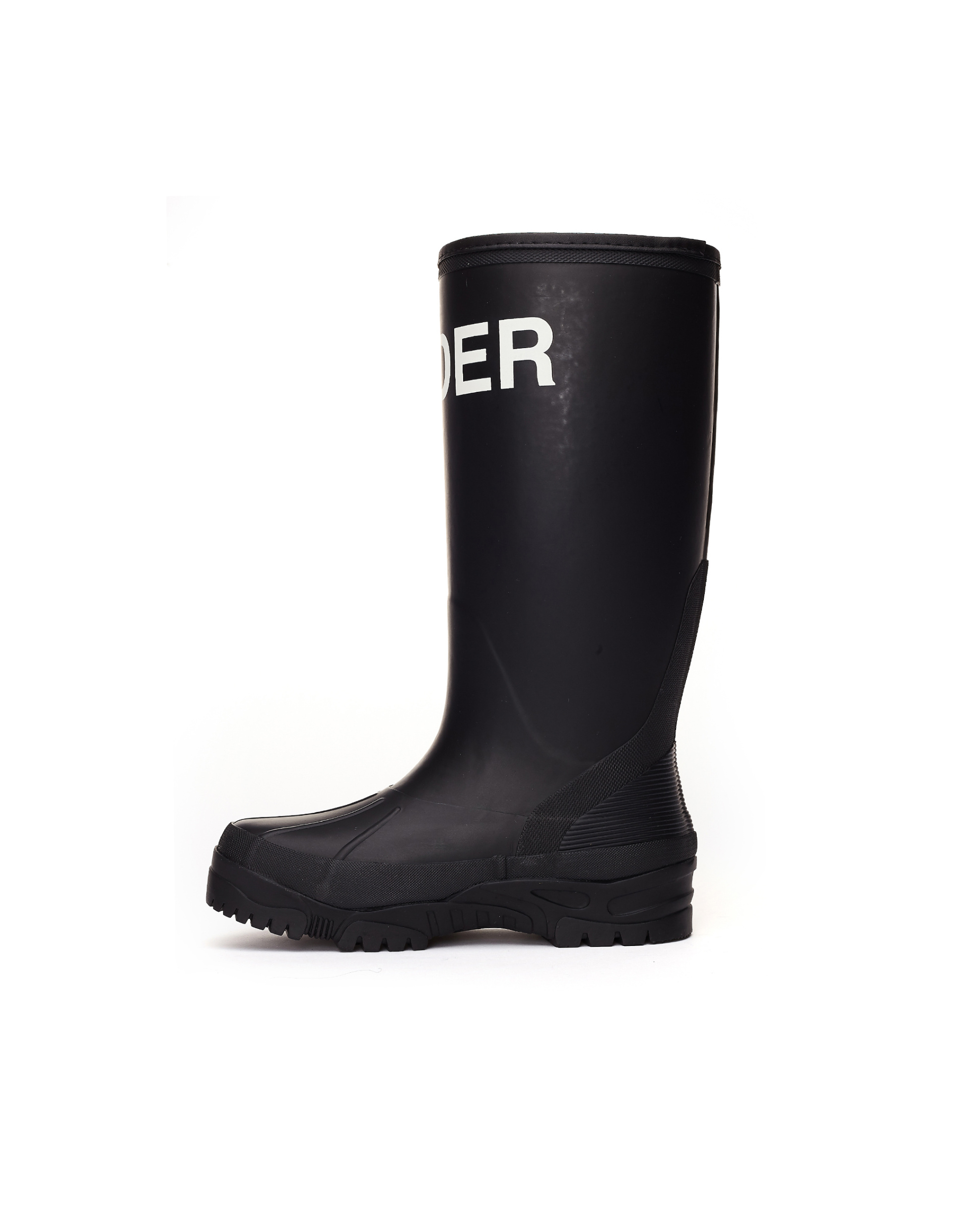 Undercover Order/Disorder Black Rubber Boots